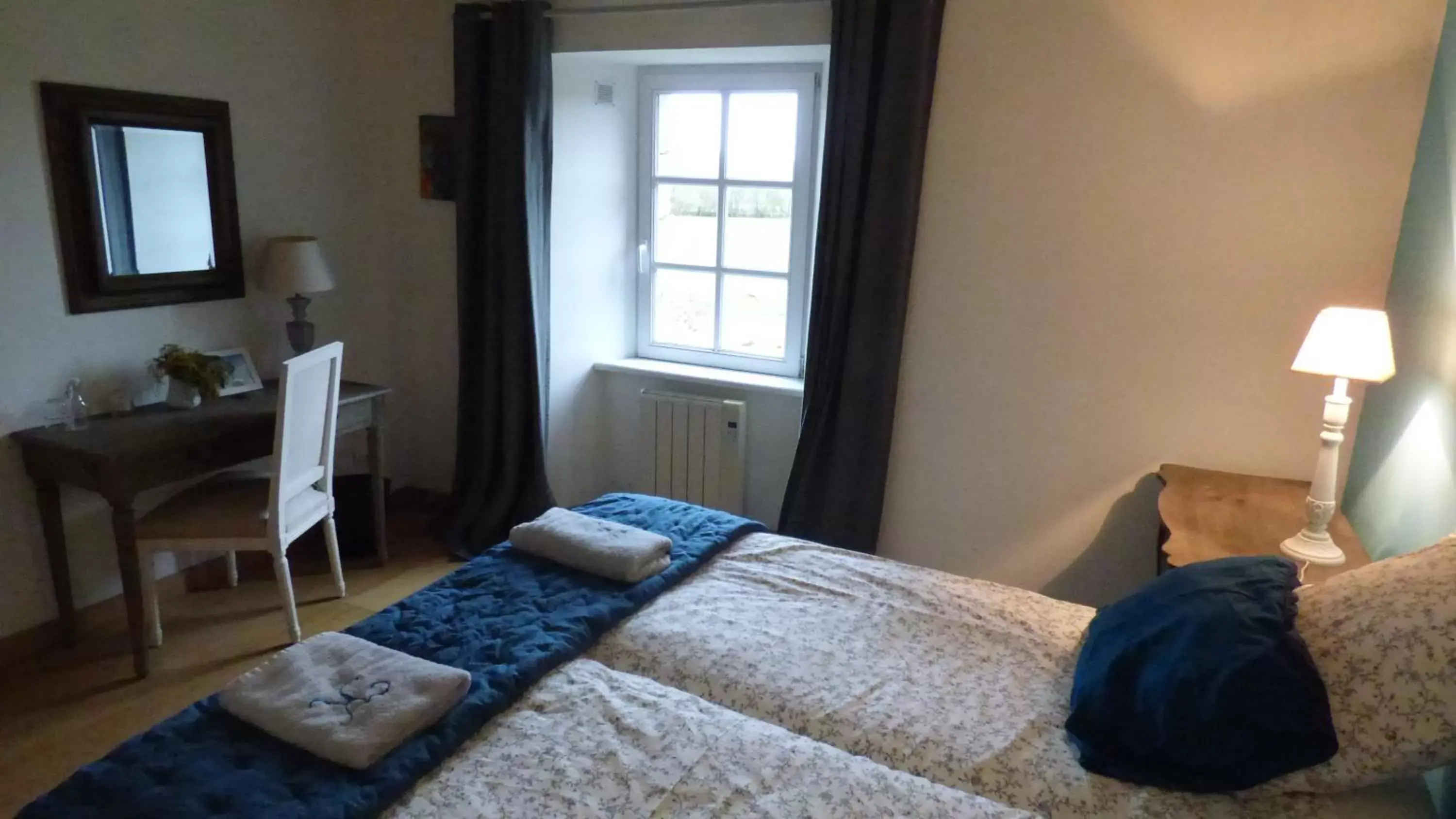 Double or Twin Room with Garden View in Kervaillant Double or Twin Room with Garden View in Kervaillant