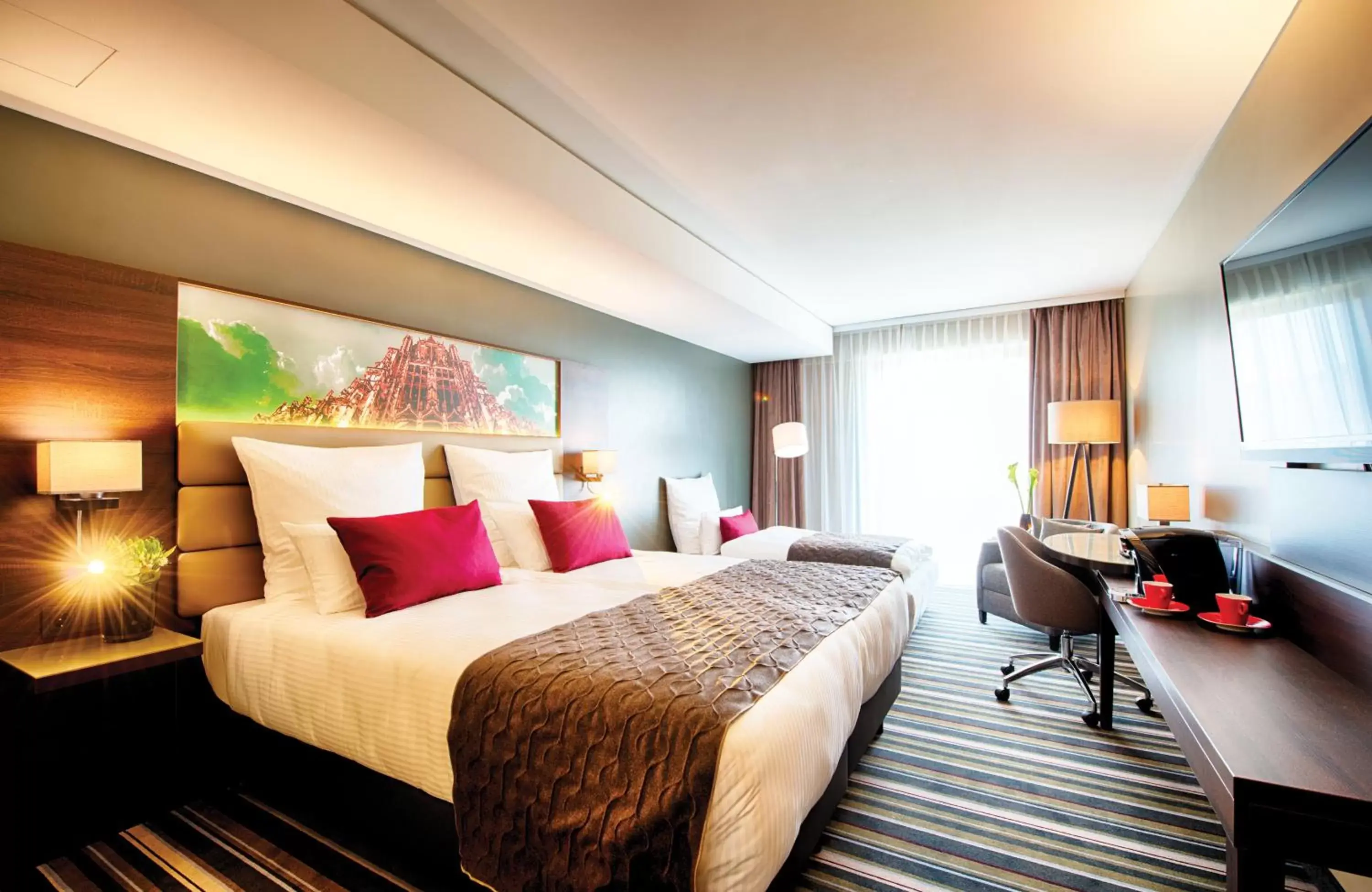 Deluxe Triple Room in Leonardo Royal Hotel Ulm Deluxe Triple Room in Leonardo Royal Hotel Ulm