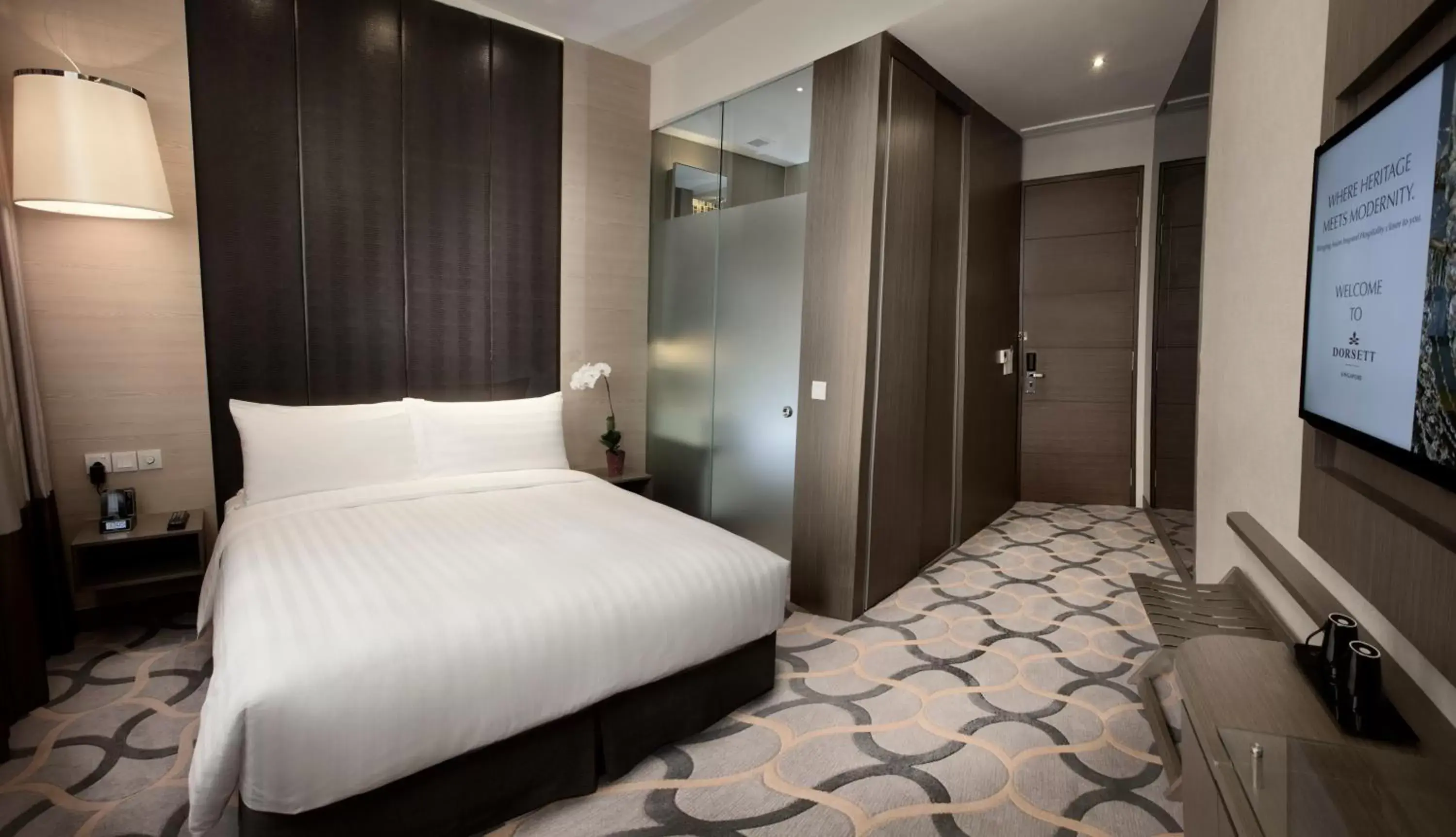 Deluxe Double or Twin Room in Dorsett Singapore Deluxe Double or Twin Room in Dorsett Singapore