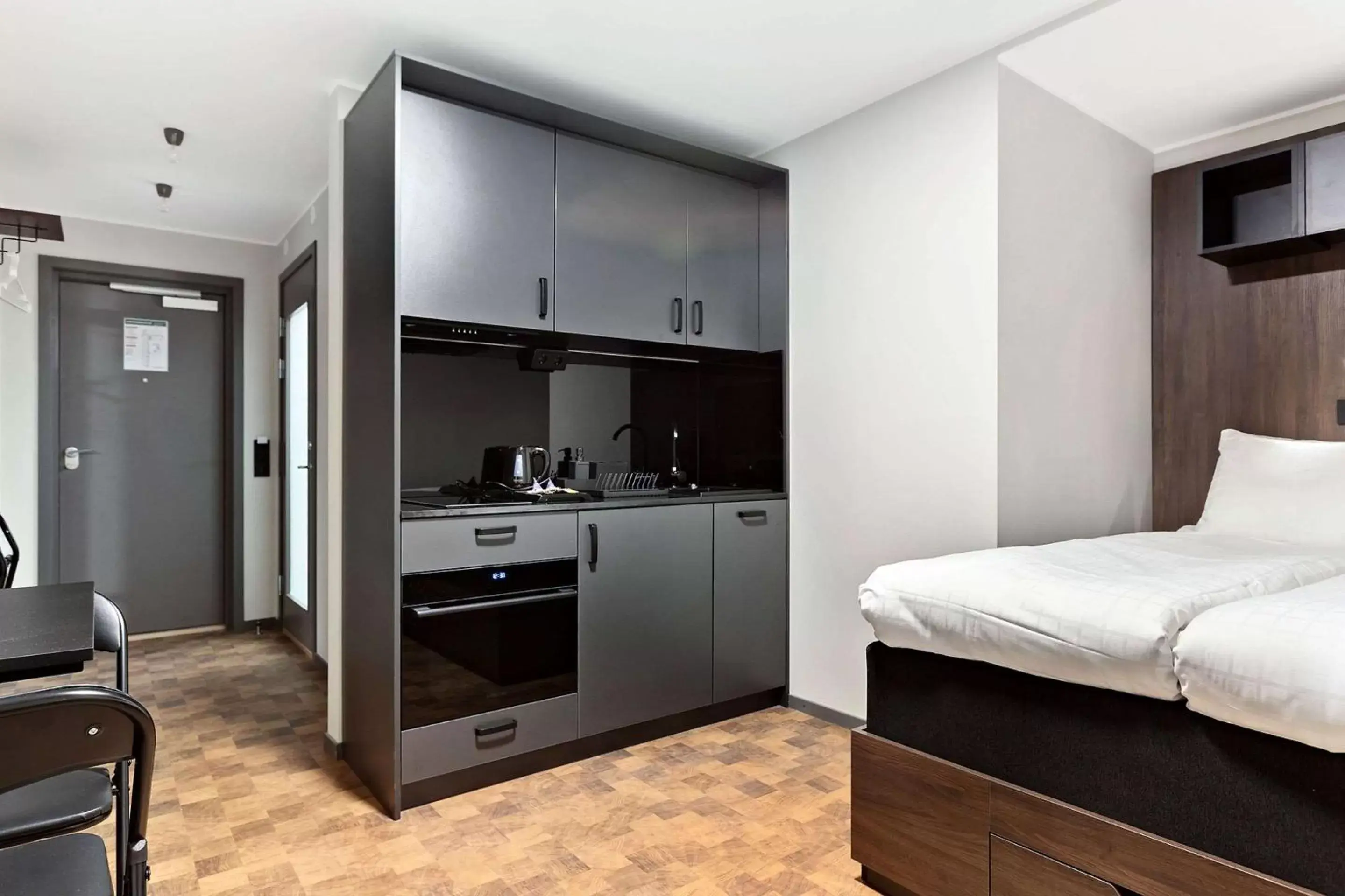 Twin Room with Kitchenette - No Window in Sure Hotel Studio by Best Western Bromma Twin Room with Kitchenette - No Window in Sure Hotel Studio by Best Western Bromma
