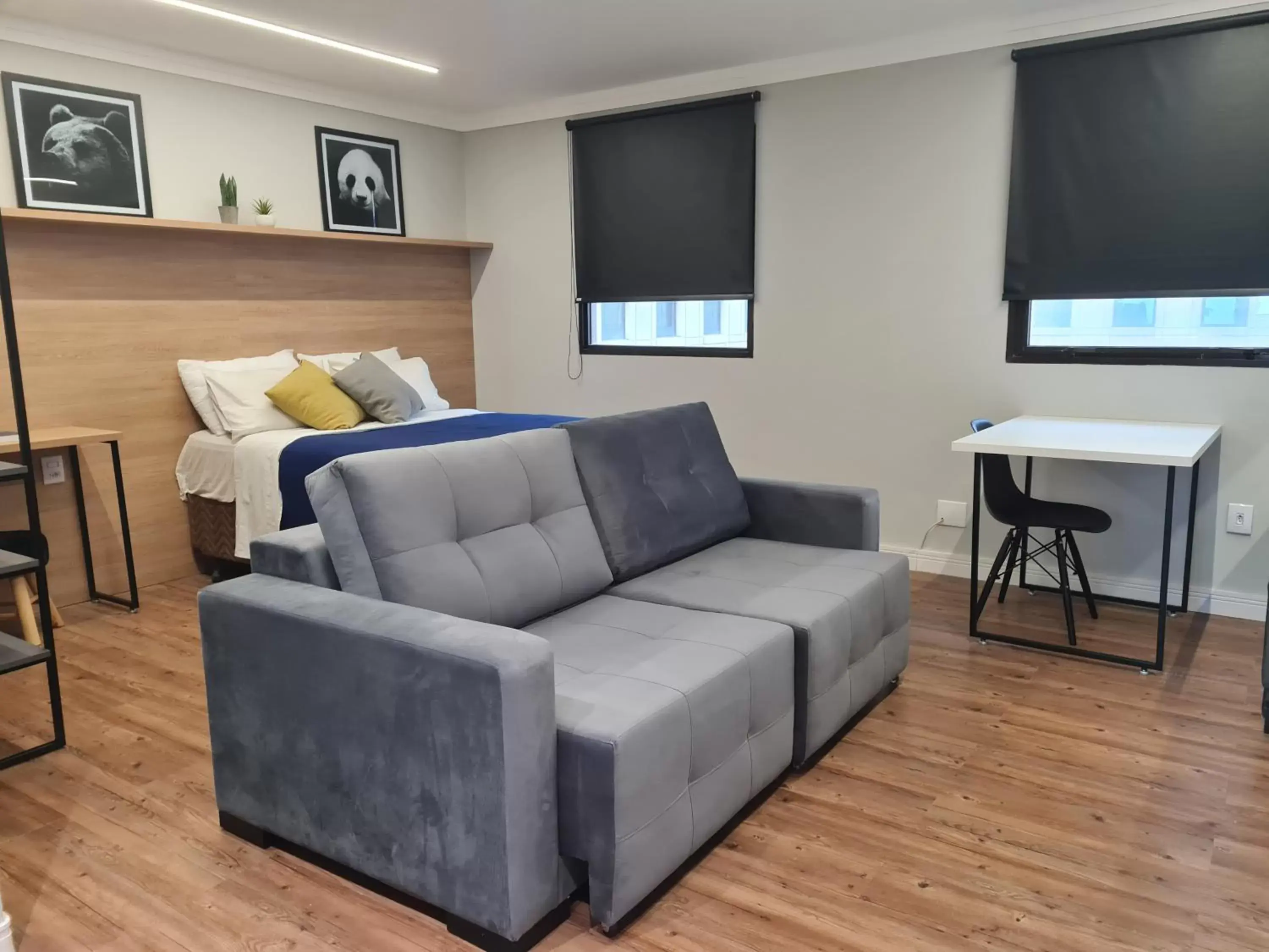 Seating Area in (425) Flat Hotel Ibirapuera (Bourbon) (Apt. particular) Seating Area in (425) Flat Hotel Ibirapuera (Bourbon) (Apt. particular)