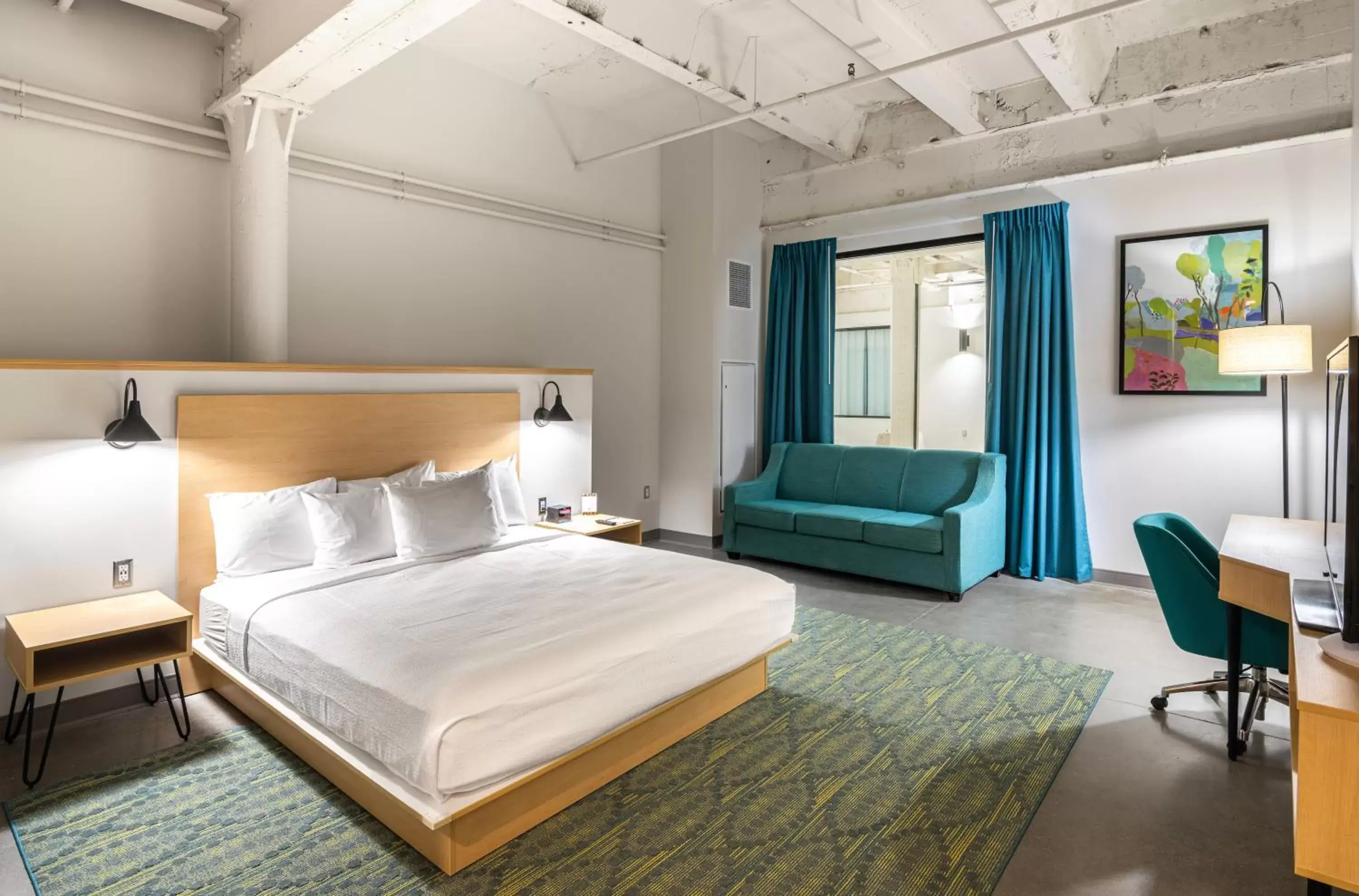 Standard King Room in The Warehouse Hotel at Champion Mill Standard King Room in The Warehouse Hotel at Champion Mill