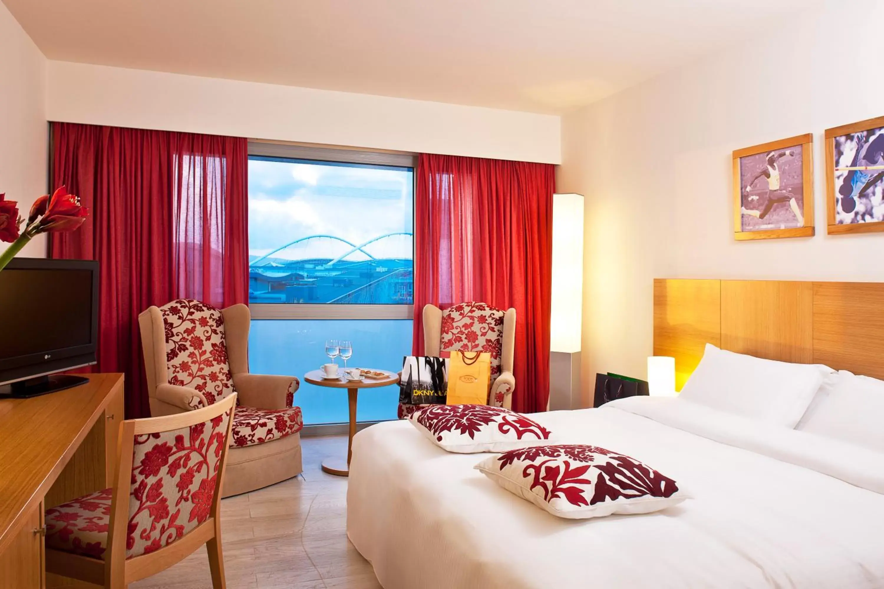 Bed in Civitel Olympic Bed in Civitel Olympic