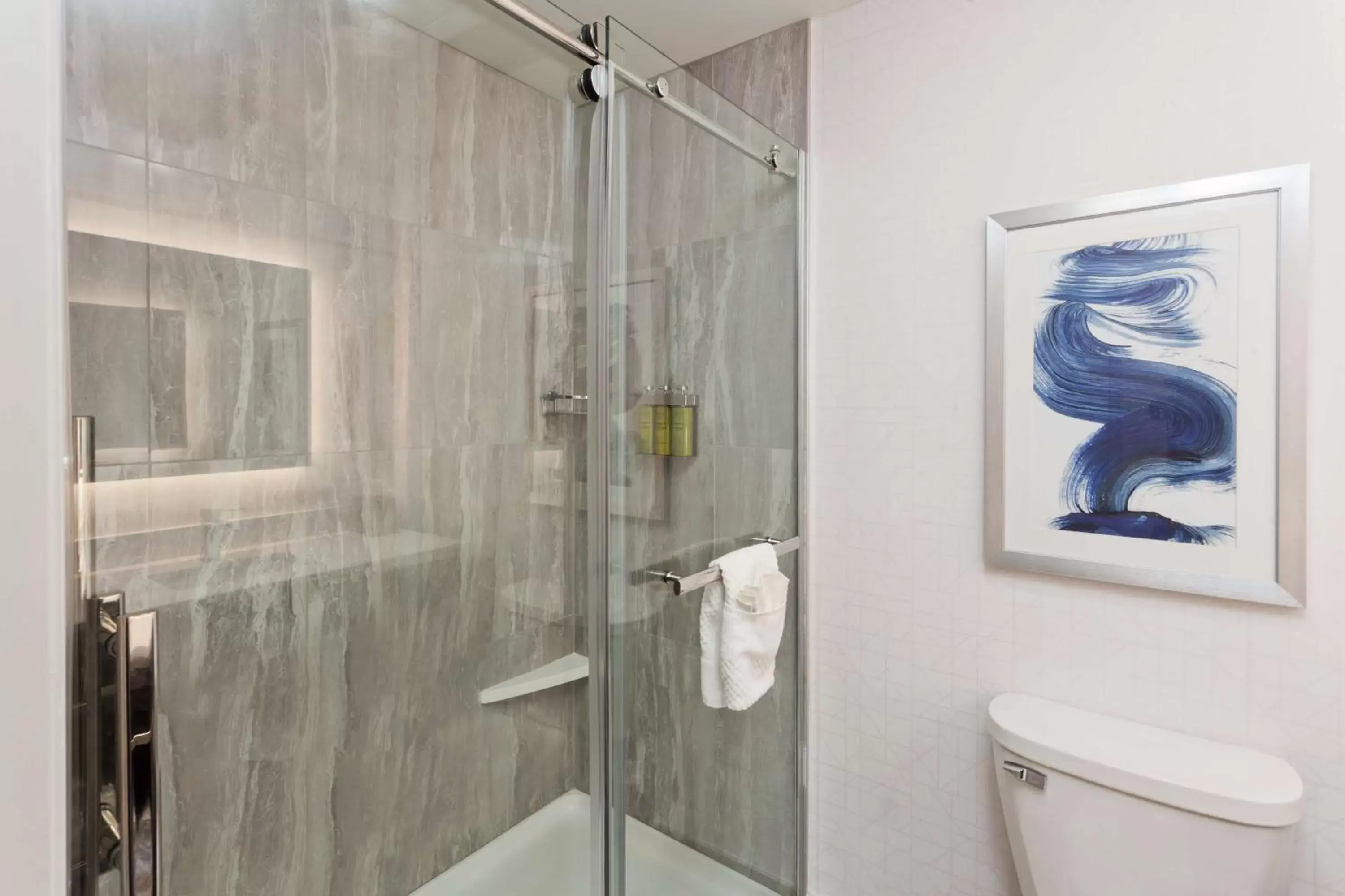 King Room with Roll-In Shower - Mobility Hearing Accessible in Doubletree By Hilton Dothan, Al King Room with Roll-In Shower - Mobility Hearing Accessible in Doubletree By Hilton Dothan, Al