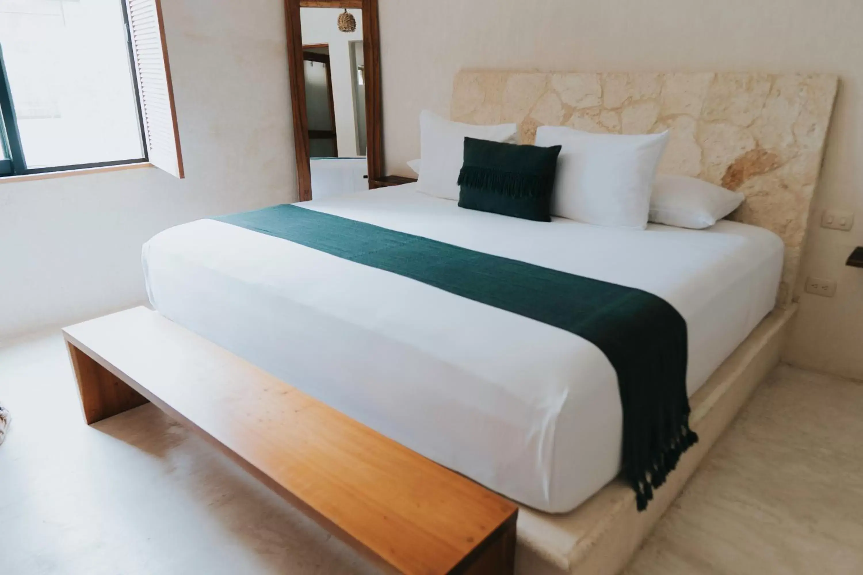 Deluxe Queen Room in Koos Tulum Hotel Deluxe Queen Room in Koos Tulum Hotel