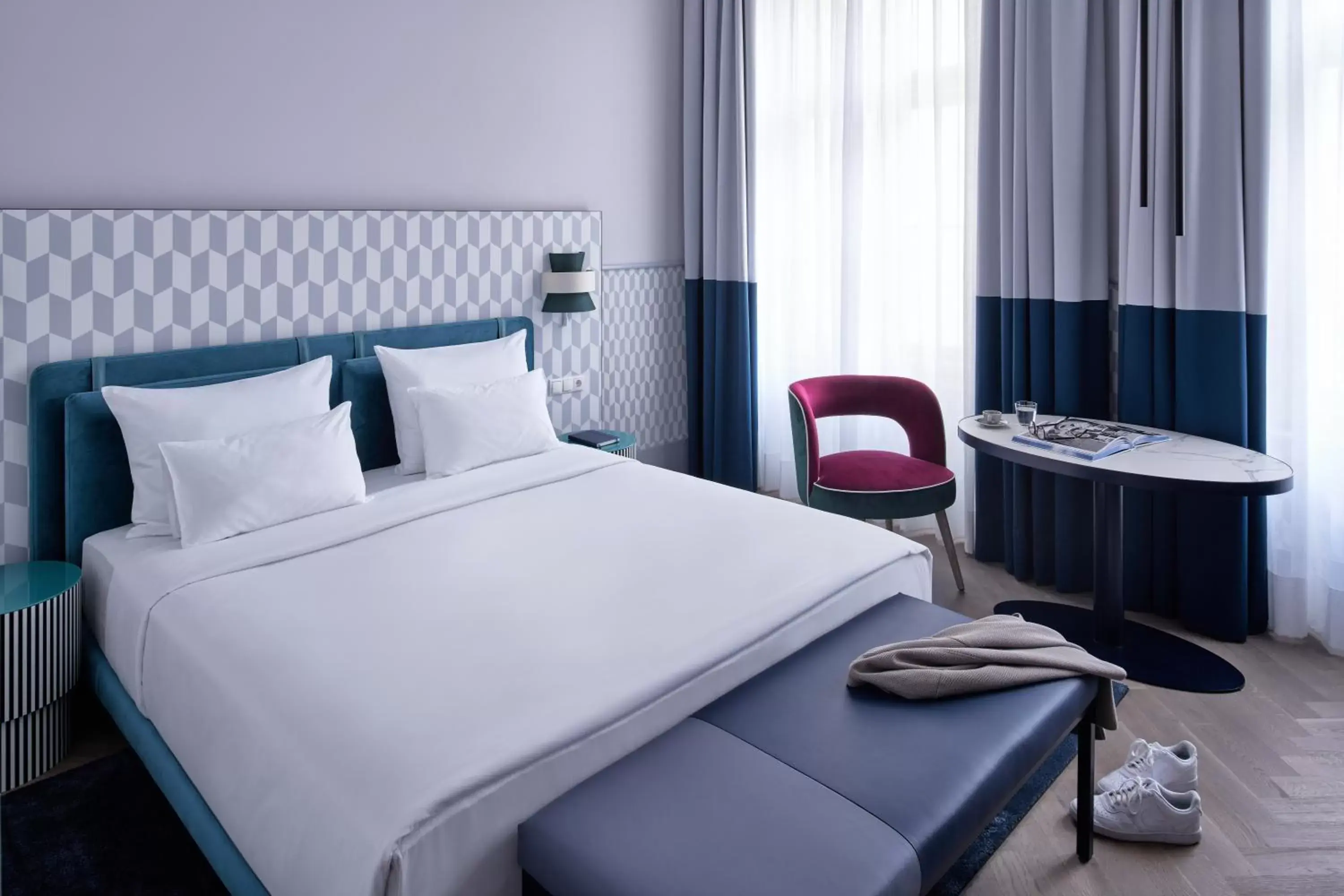 Superior Double Room in Falkensteiner Boutique Hotel Prague Superior Double Room in Falkensteiner Boutique Hotel Prague