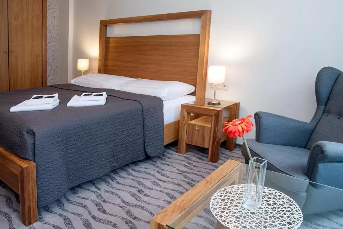 Deluxe Double Room - single occupancy in Hygge Hotel U Zvonu Deluxe Double Room - single occupancy in Hygge Hotel U Zvonu