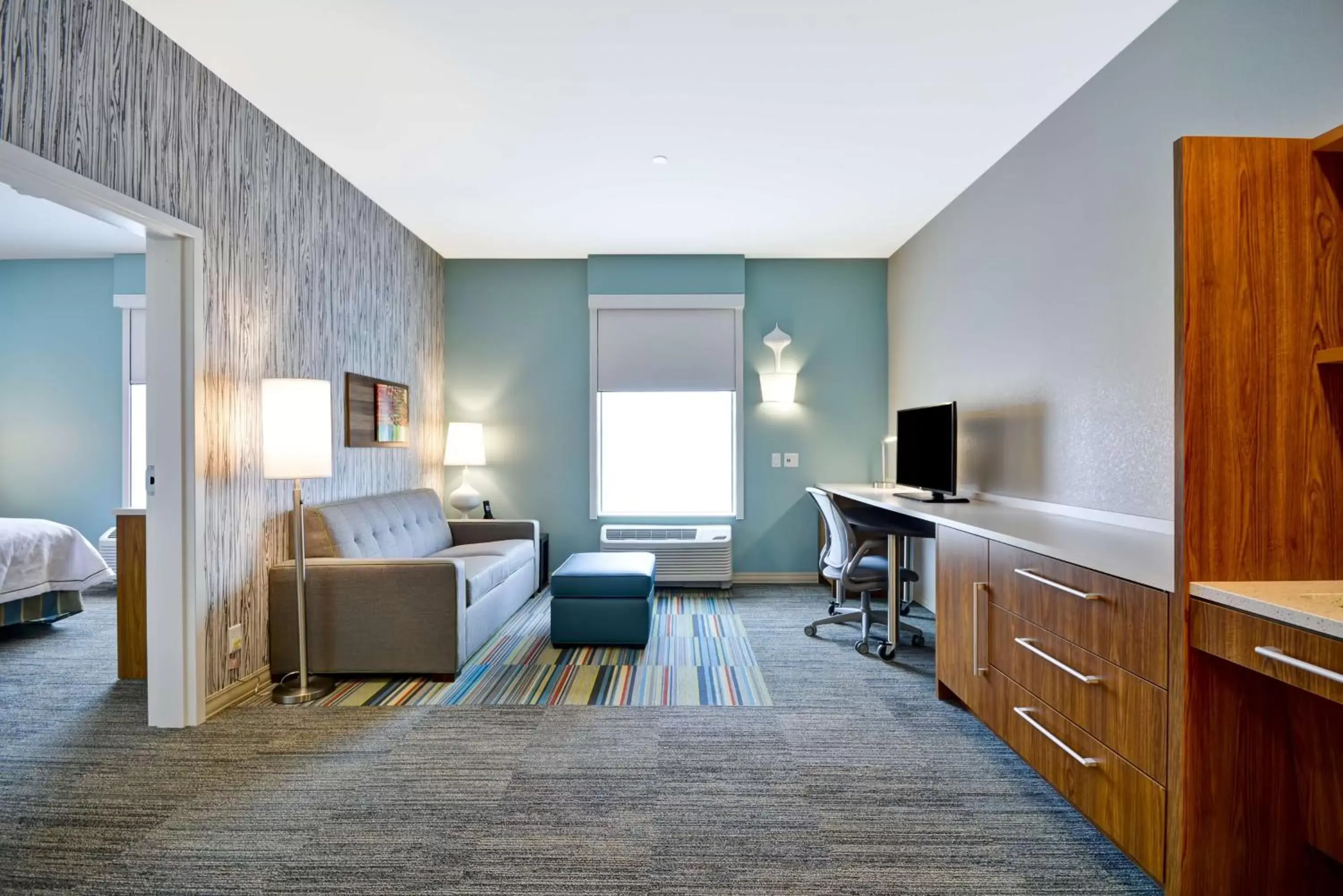 One-Bedroom Queen Suite - Non-Smoking in Home2 Suites By Hilton Evansville One-Bedroom Queen Suite - Non-Smoking in Home2 Suites By Hilton Evansville