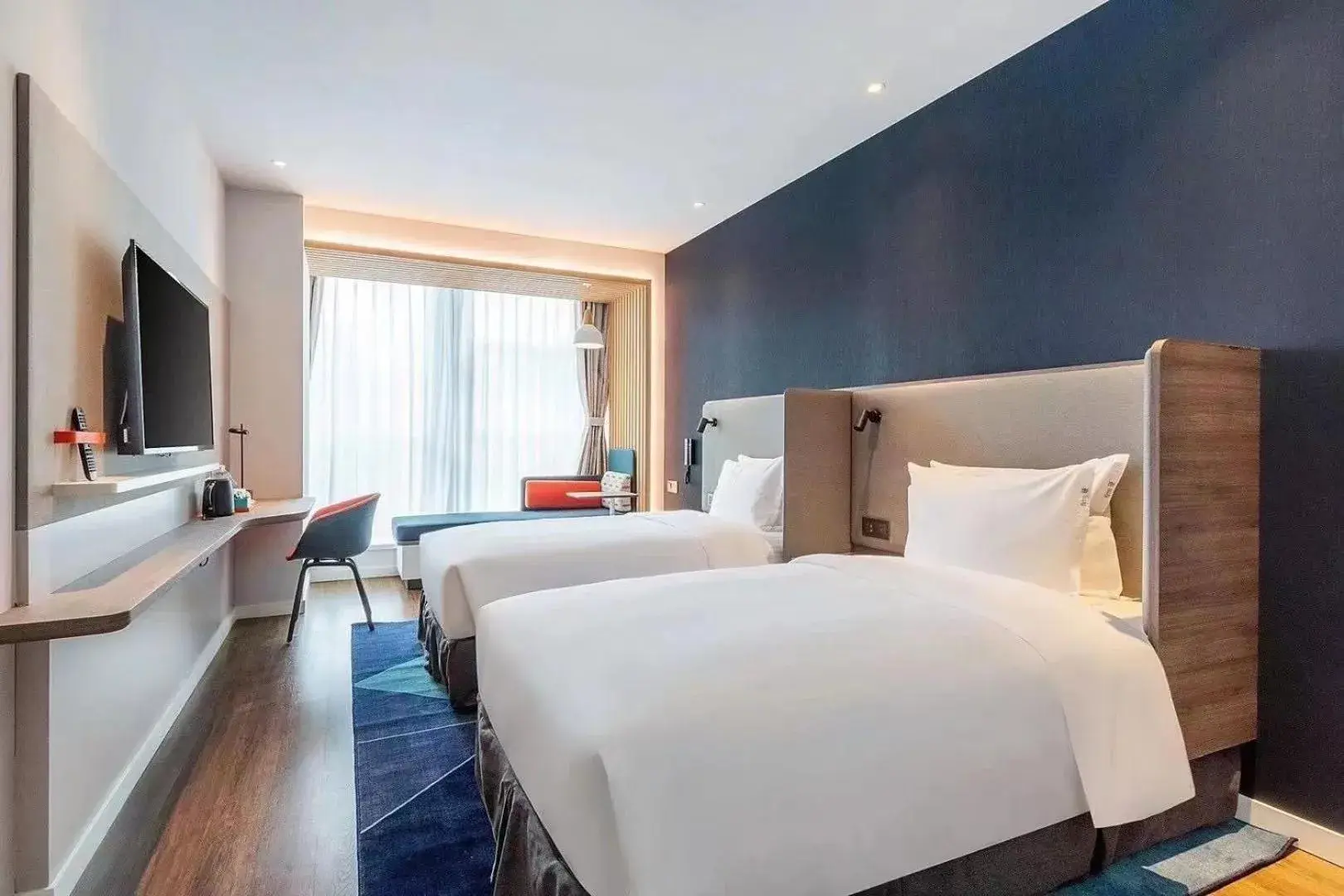 Superior Twin Room in Holiday Inn Express - Wuhan Optical Valley by IHG Superior Twin Room in Holiday Inn Express - Wuhan Optical Valley by IHG