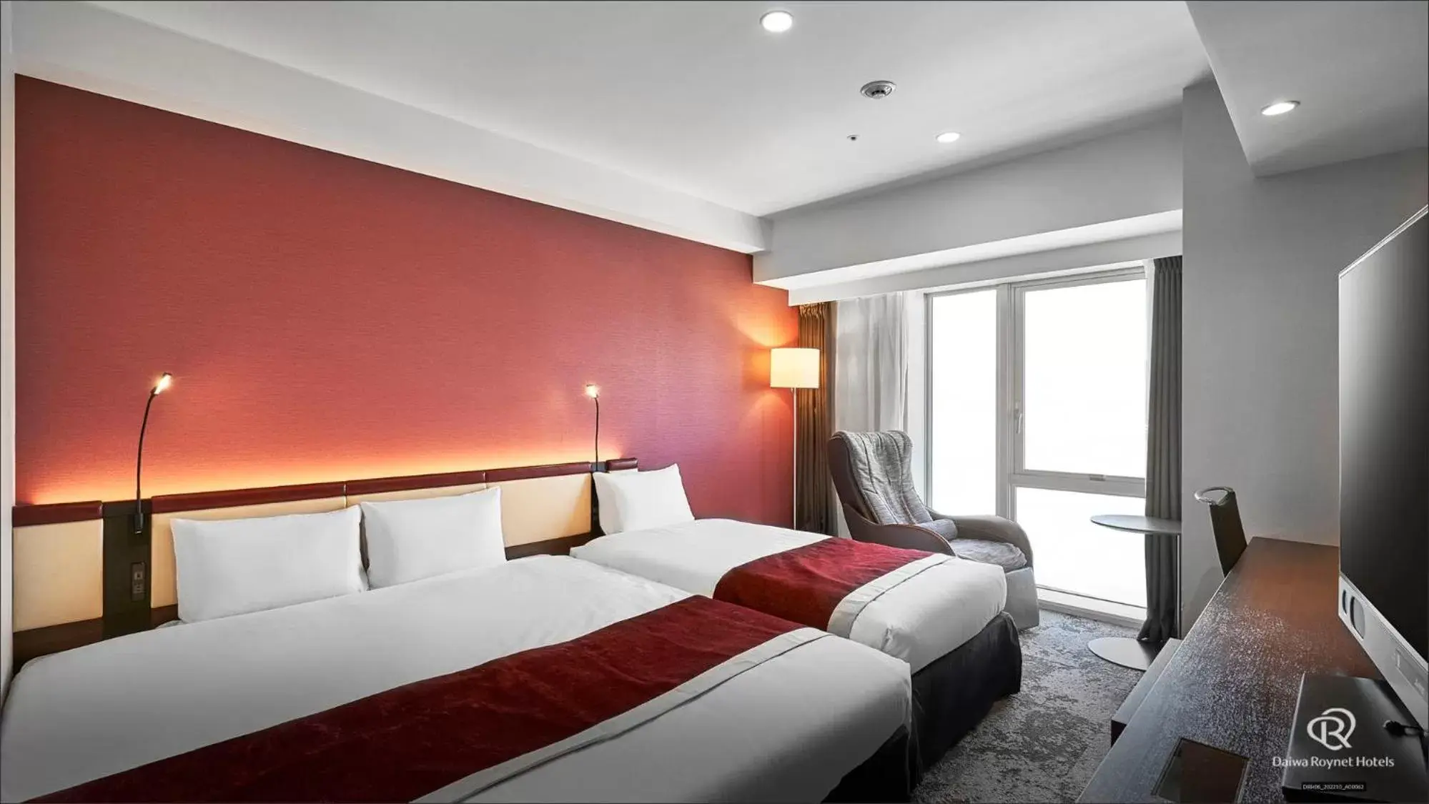 Double Room with Extra Bed with No View in Daiwa Roynet Hotel Fukuyama Ekimae Double Room with Extra Bed with No View in Daiwa Roynet Hotel Fukuyama Ekimae