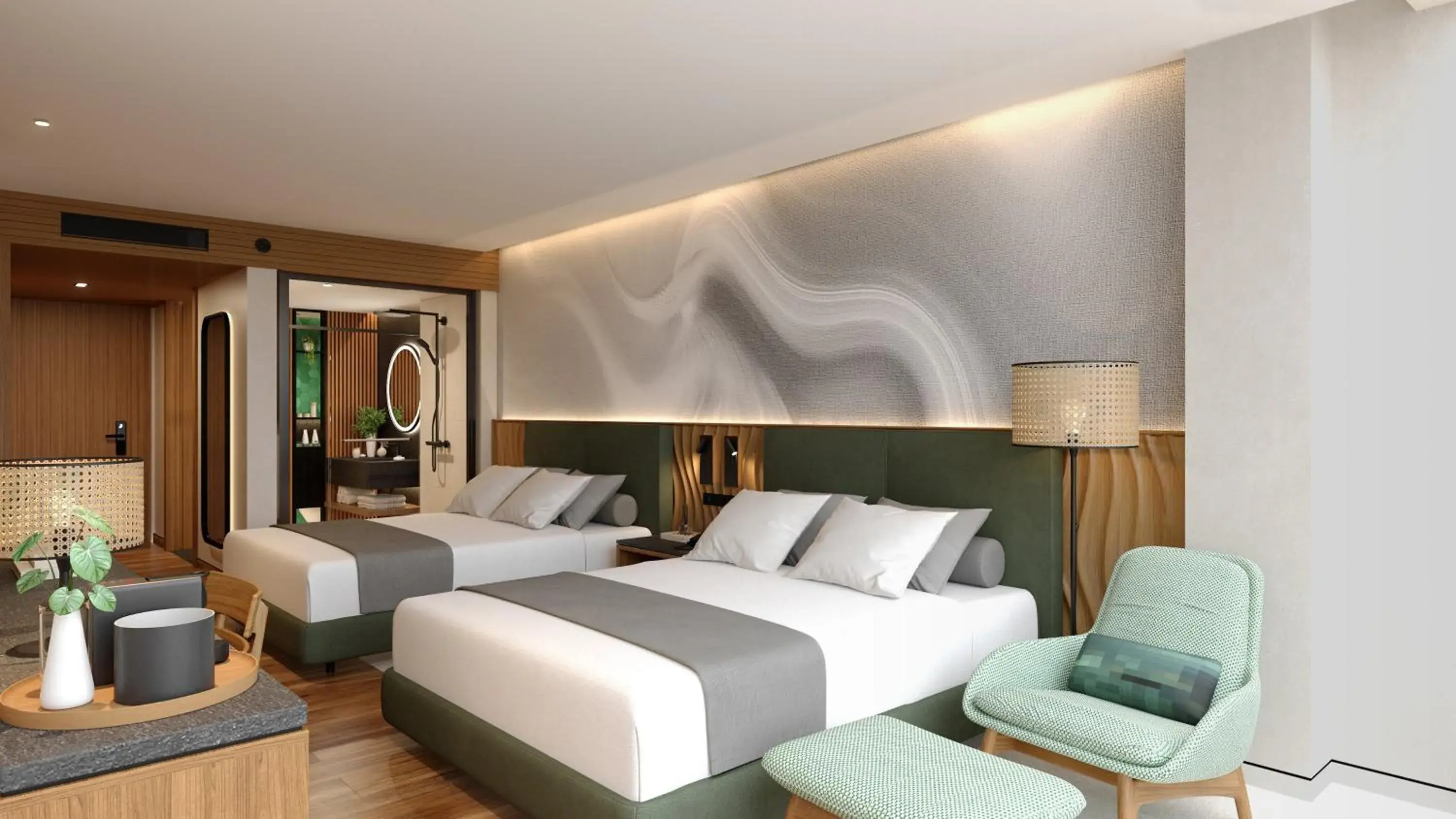 Standard Room with Two Queen Beds in Hotel Indigo - Galapagos, an IHG Hotel Standard Room with Two Queen Beds in Hotel Indigo - Galapagos, an IHG Hotel