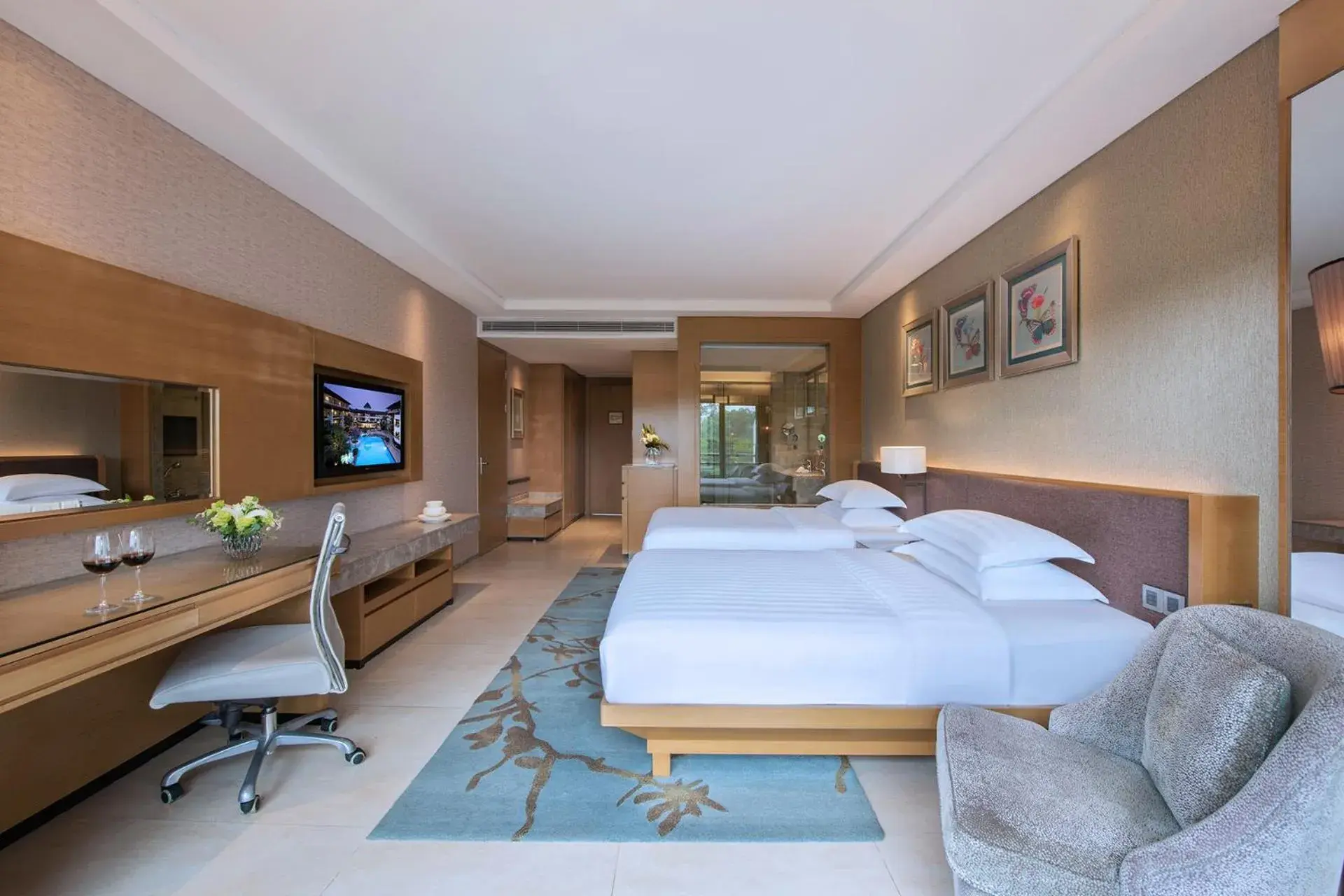 Grande Executive Twin Room in Mission Hills Hotel Resorts Shenzhen Grande Executive Twin Room in Mission Hills Hotel Resorts Shenzhen