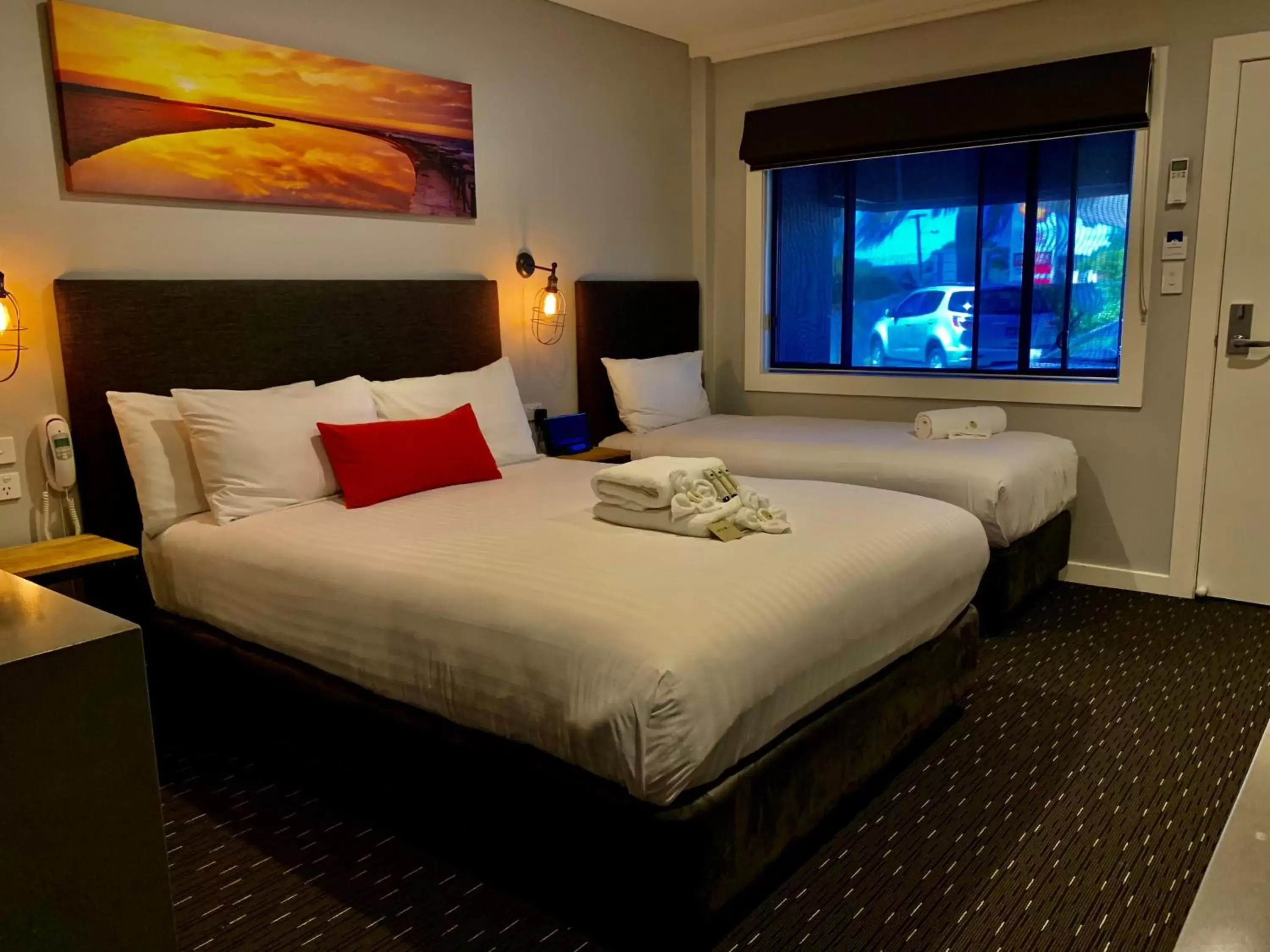 Standard Twin Room in Merewether Motel Standard Twin Room in Merewether Motel