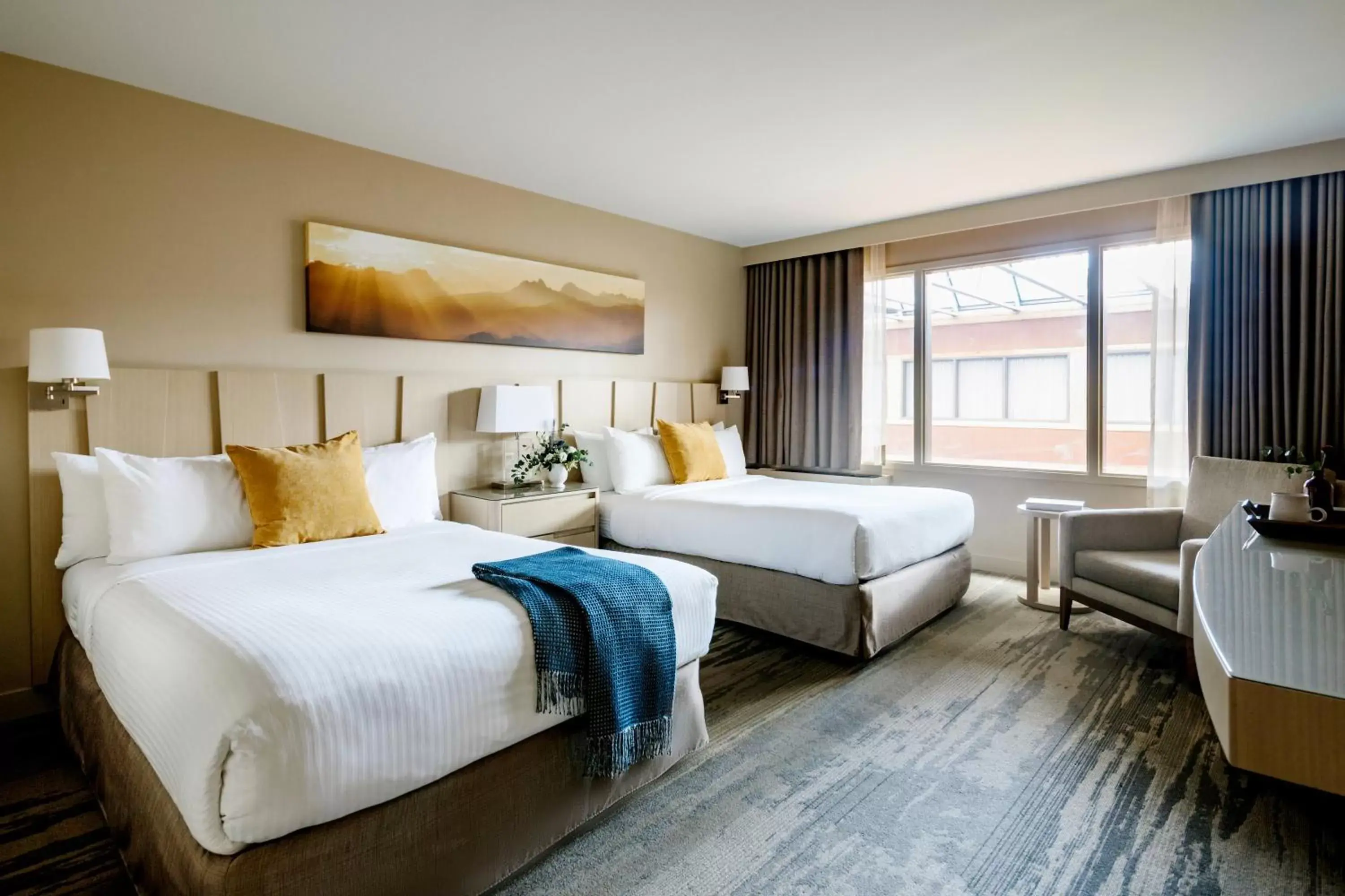 Double Room with Two Double Beds in Forest Park Hotel Double Room with Two Double Beds in Forest Park Hotel