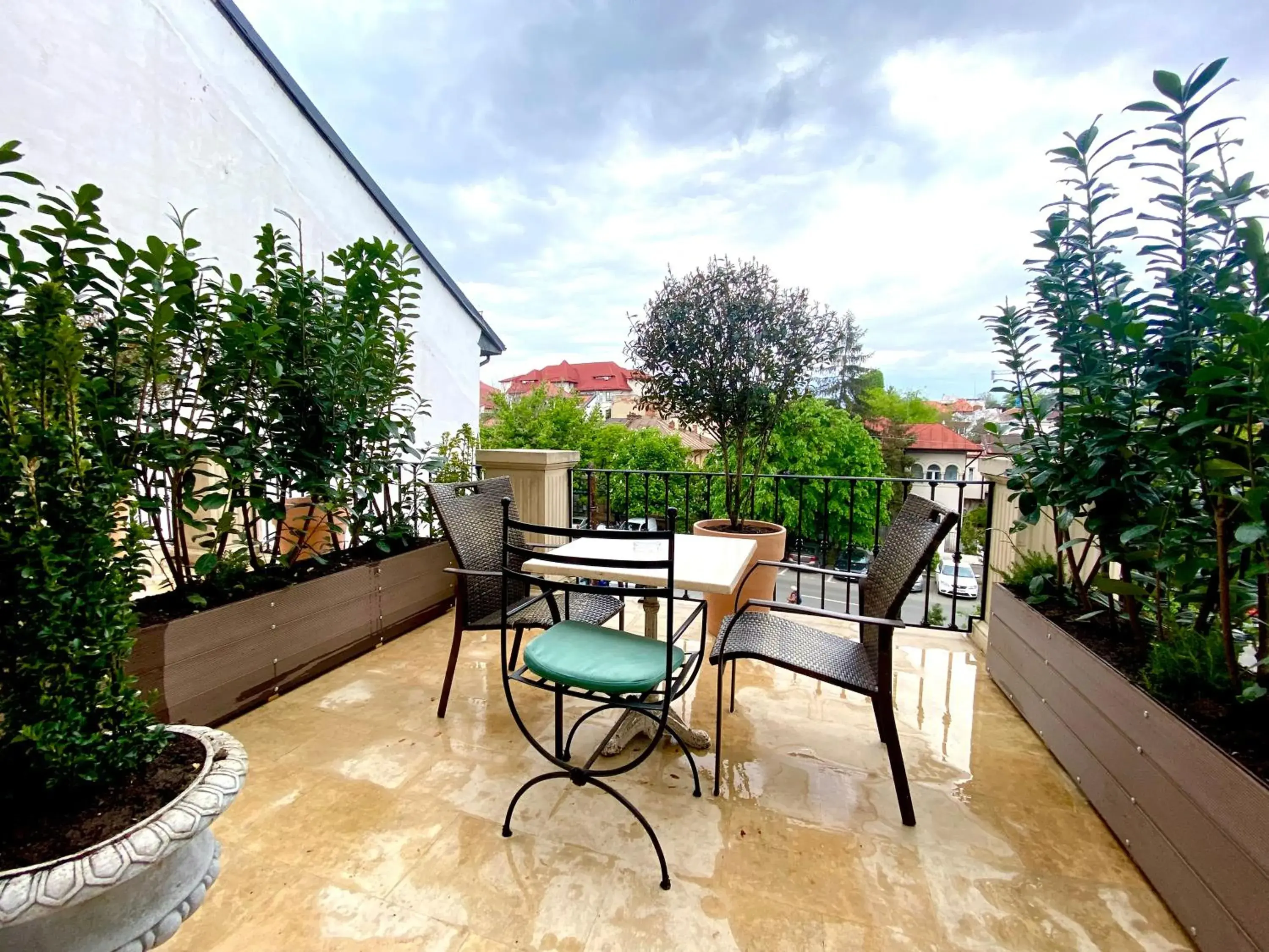 Balcony/Terrace in Arc de Triomphe by Residence Hotels Balcony/Terrace in Arc de Triomphe by Residence Hotels