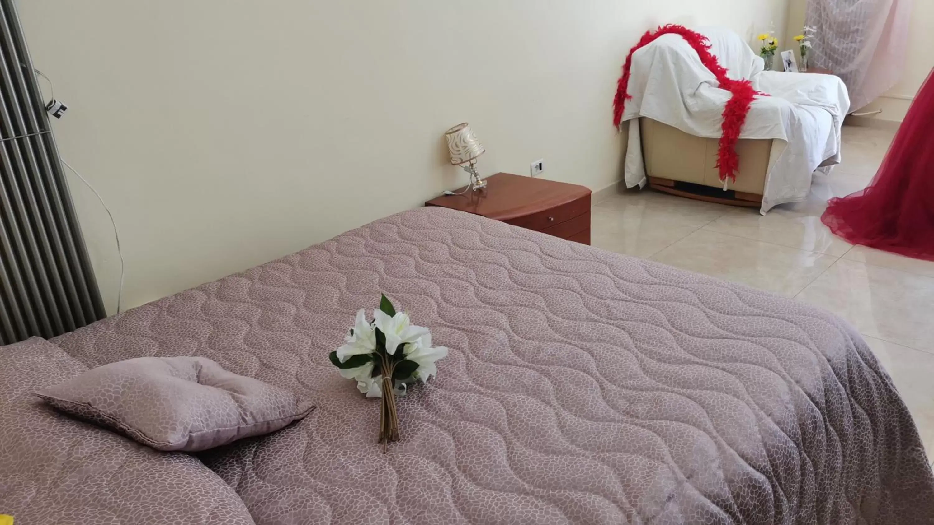 Quadruple Room with Private Bathroom in Affitacamere DANTE Quadruple Room with Private Bathroom in Affitacamere DANTE