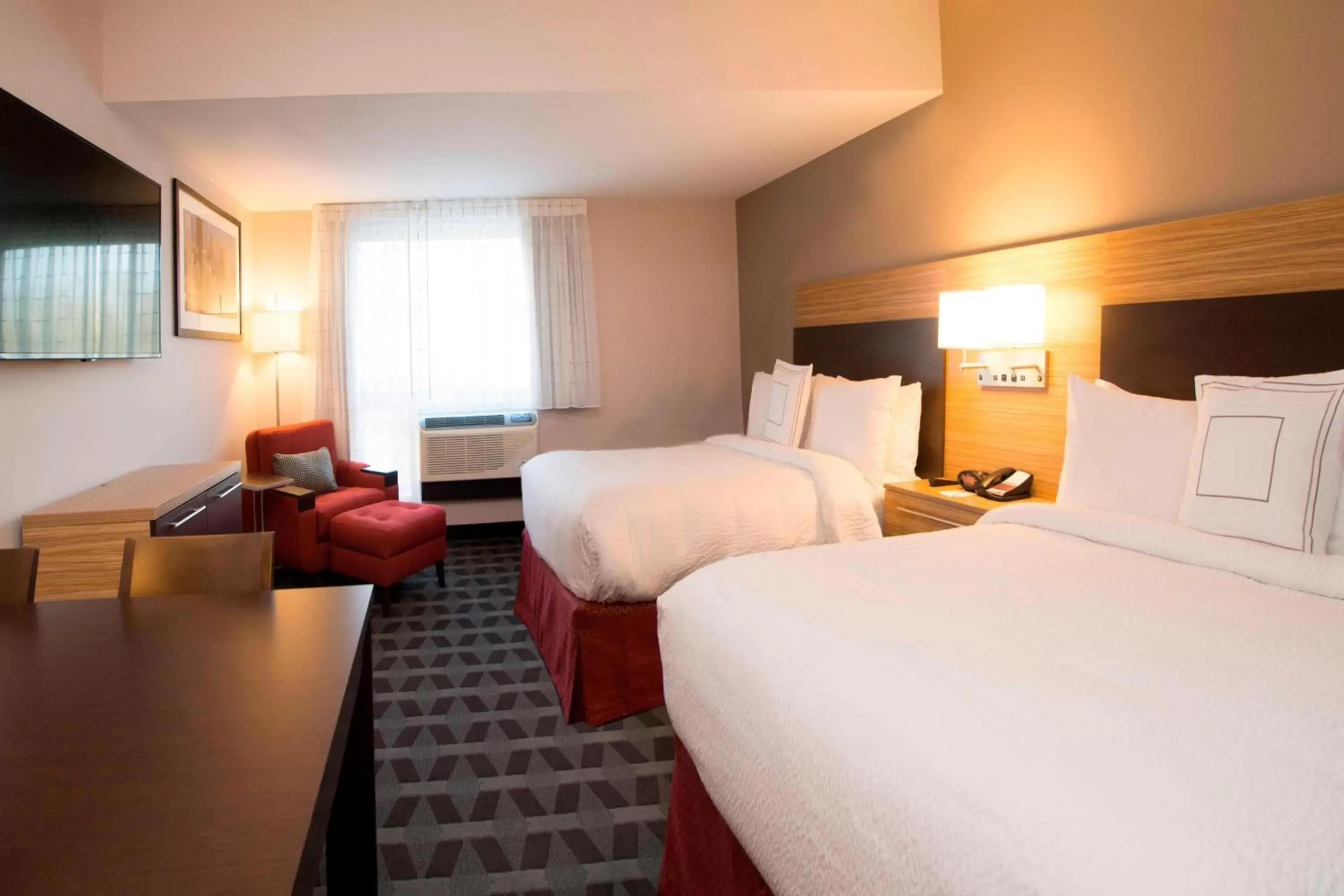 Queen Studio with Two Queen Beds - Mobility/Hearing Accessible w/Tub in TownePlace Suites by Marriott Pittsburgh Cranberry Township Queen Studio with Two Queen Beds - Mobility/Hearing Accessible w/Tub in TownePlace Suites by Marriott Pittsburgh Cranberry Township