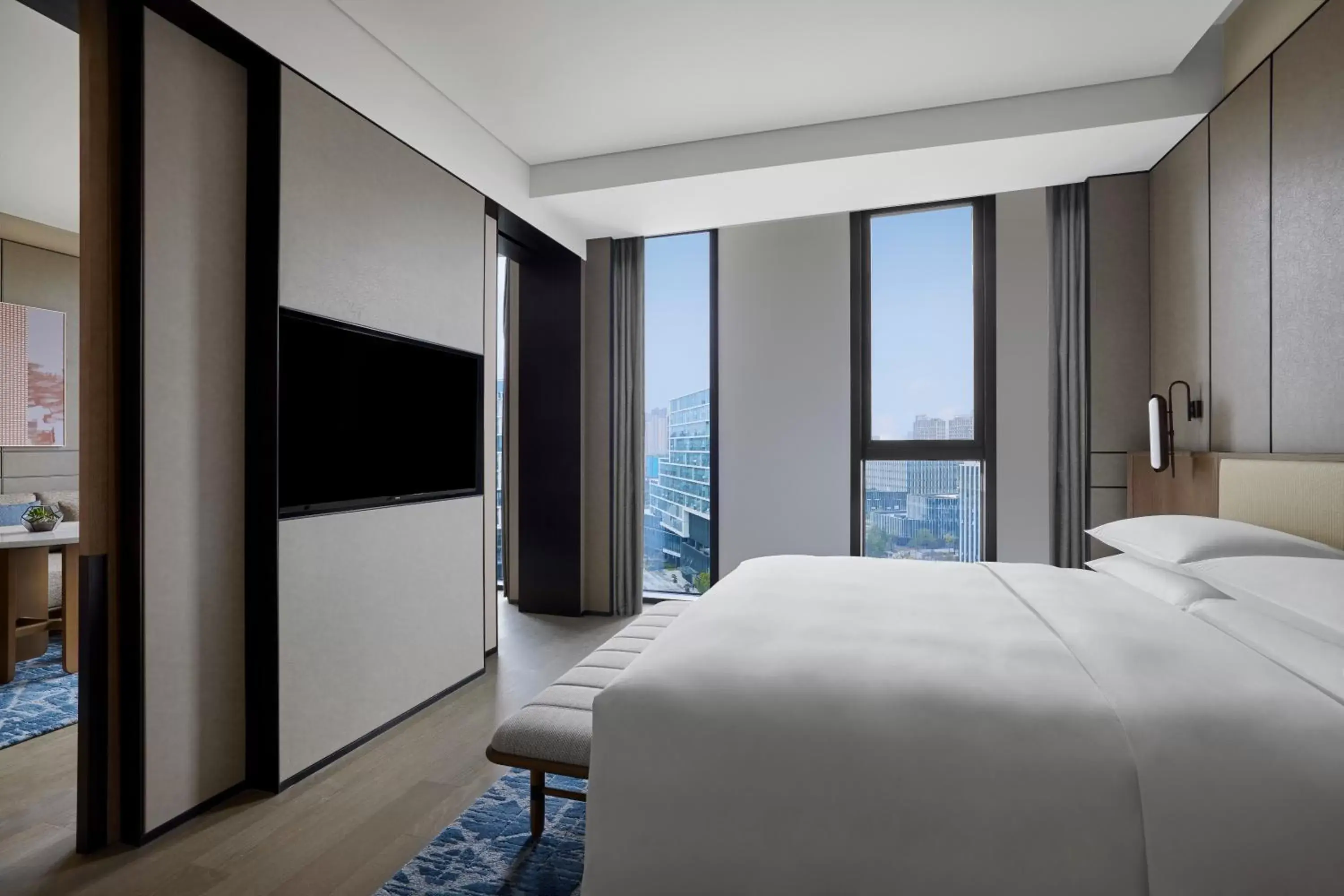 Deluxe Junior Suite - Club Lounge Access in Nantong Marriott Hotel Deluxe Junior Suite - Club Lounge Access in Nantong Marriott Hotel