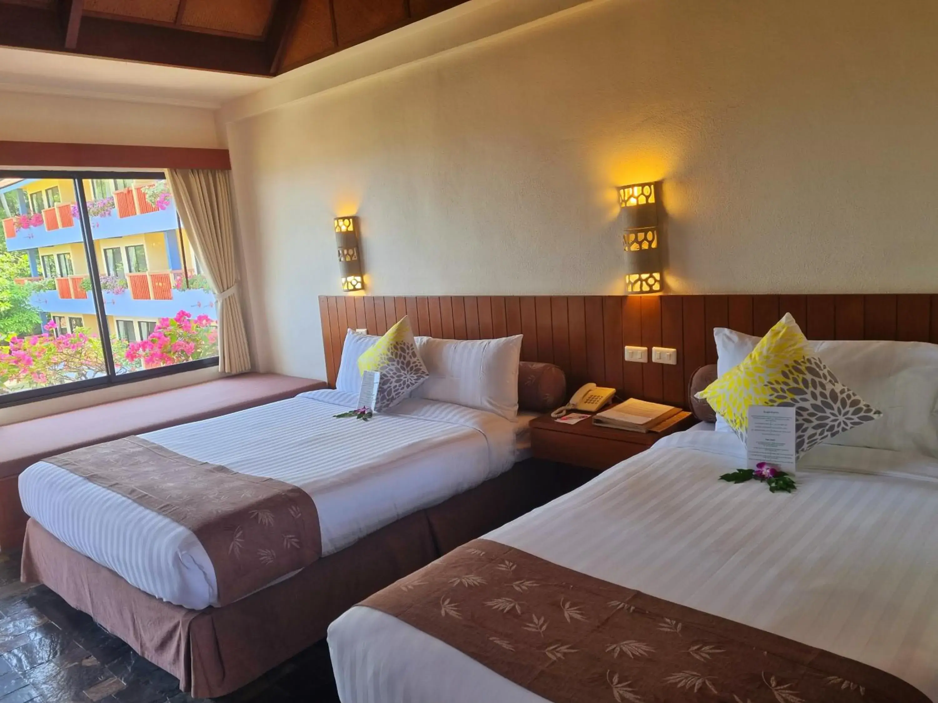 Deluxe Double Room with Pool View in Karona Resort & Spa - SHA Extra Plus Deluxe Double Room with Pool View in Karona Resort & Spa - SHA Extra Plus