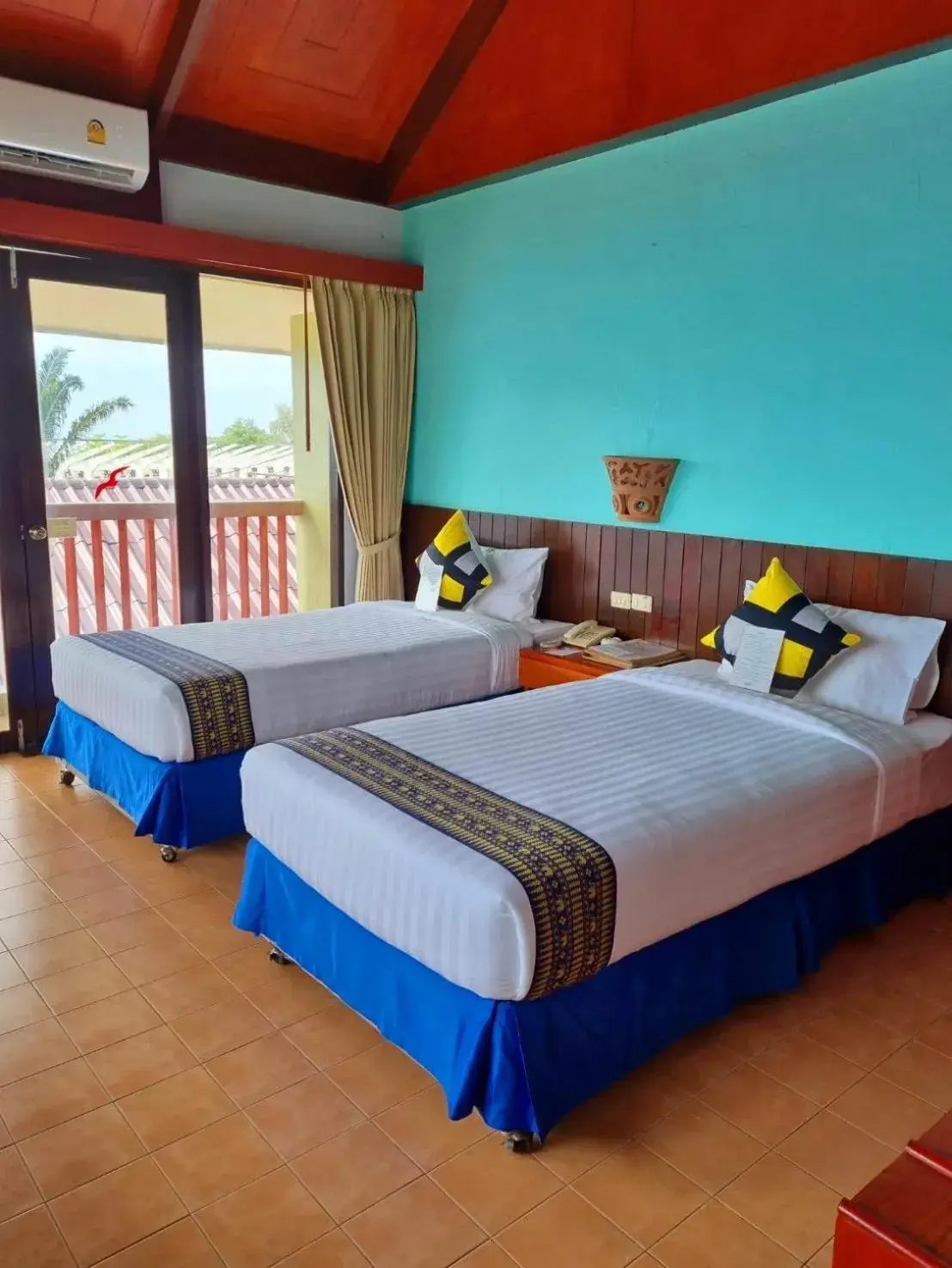 Deluxe Double Room with Pool View in Karona Resort & Spa - SHA Extra Plus Deluxe Double Room with Pool View in Karona Resort & Spa - SHA Extra Plus