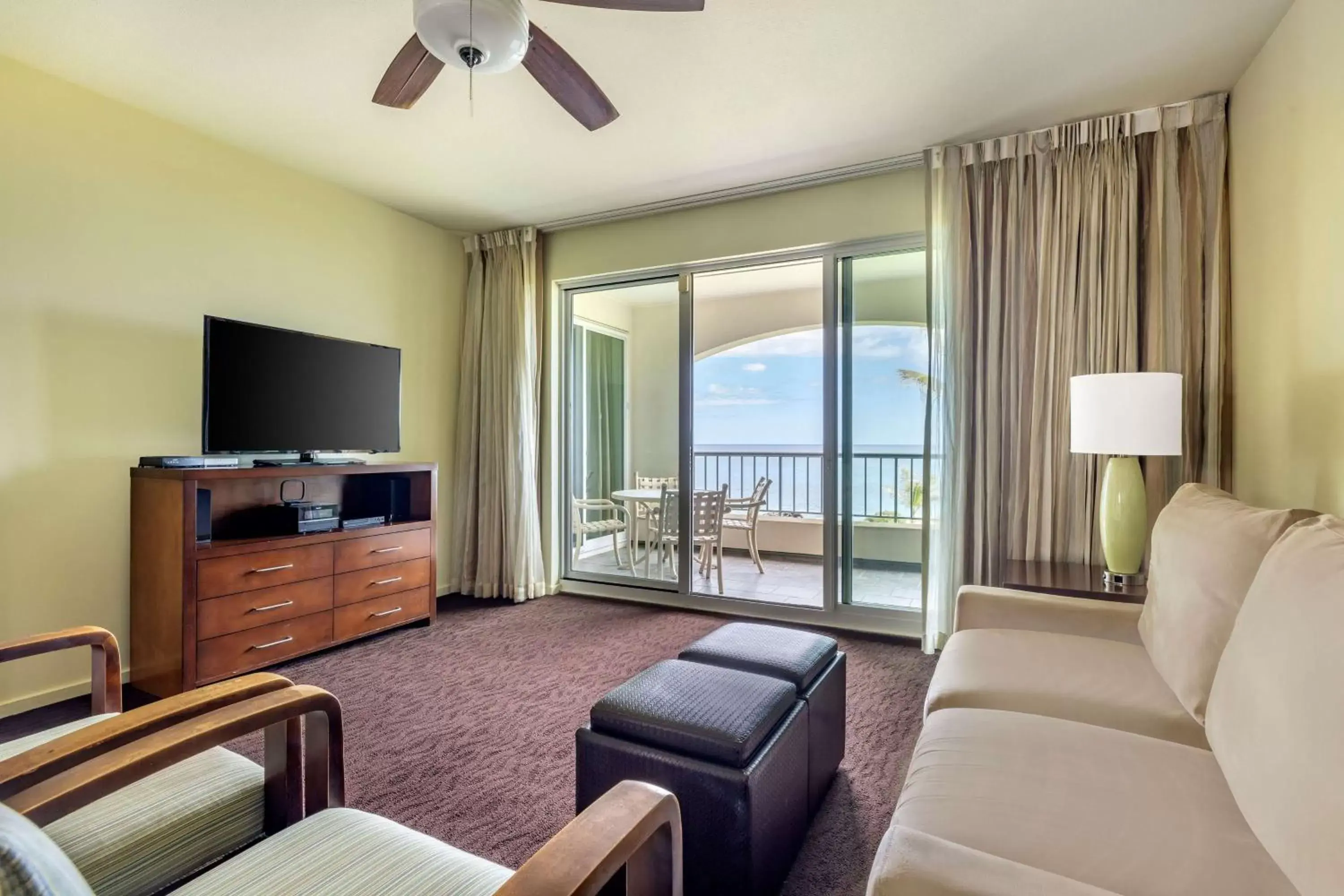 Two Bedroom Suite with Oceanfront in Hilton Vacation Club The Point at Poipu Kauai Two Bedroom Suite with Oceanfront in Hilton Vacation Club The Point at Poipu Kauai