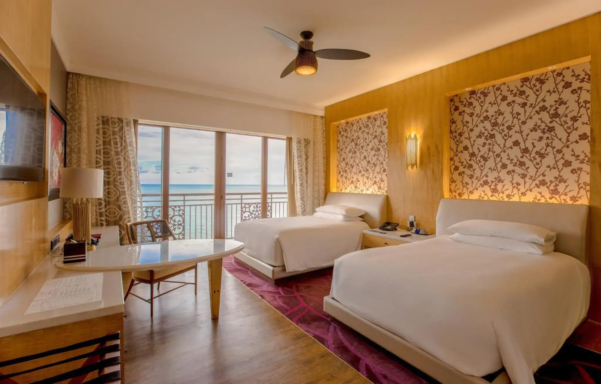 Classic Twin Room with Grand Ocean View - Smoking in InterContinental Grand Ho Tram Classic Twin Room with Grand Ocean View - Smoking in InterContinental Grand Ho Tram