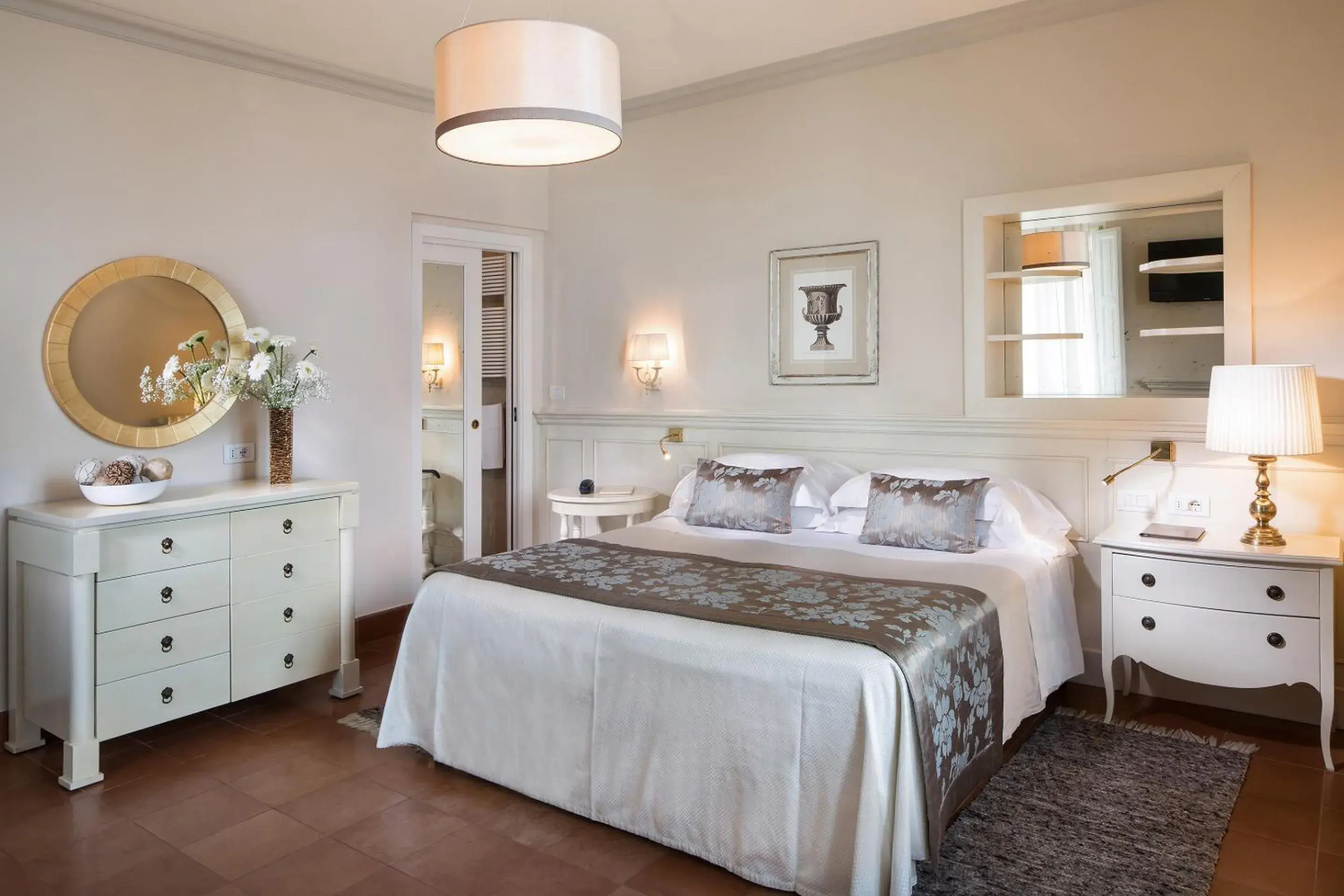 Double or Twin Room with Sea View in Hotel Villa Belvedere Double or Twin Room with Sea View in Hotel Villa Belvedere