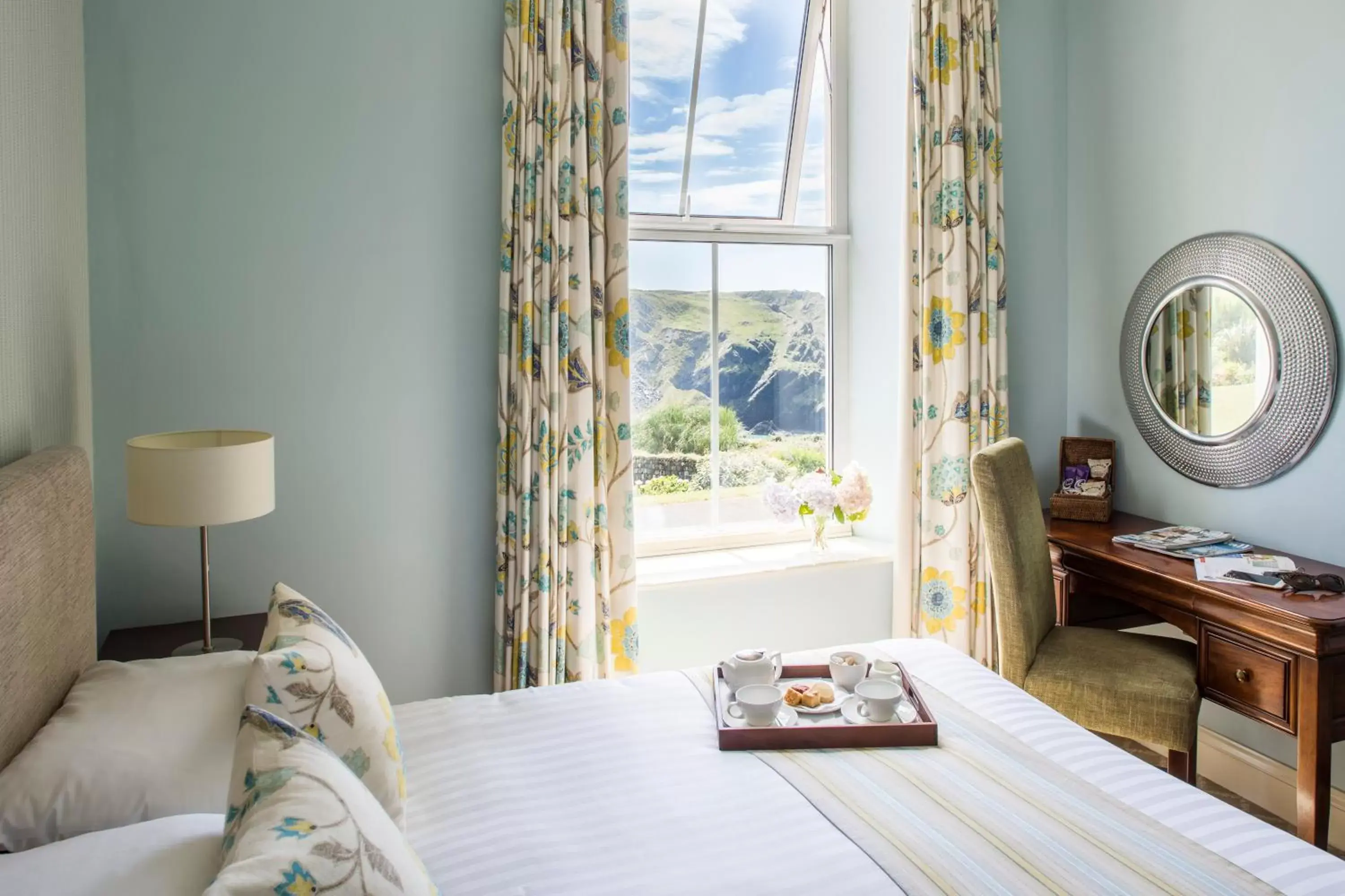 Double or Twin Room with Side Sea View - single occupancy in Mullion Cove Hotel & Spa Double or Twin Room with Side Sea View - single occupancy in Mullion Cove Hotel & Spa