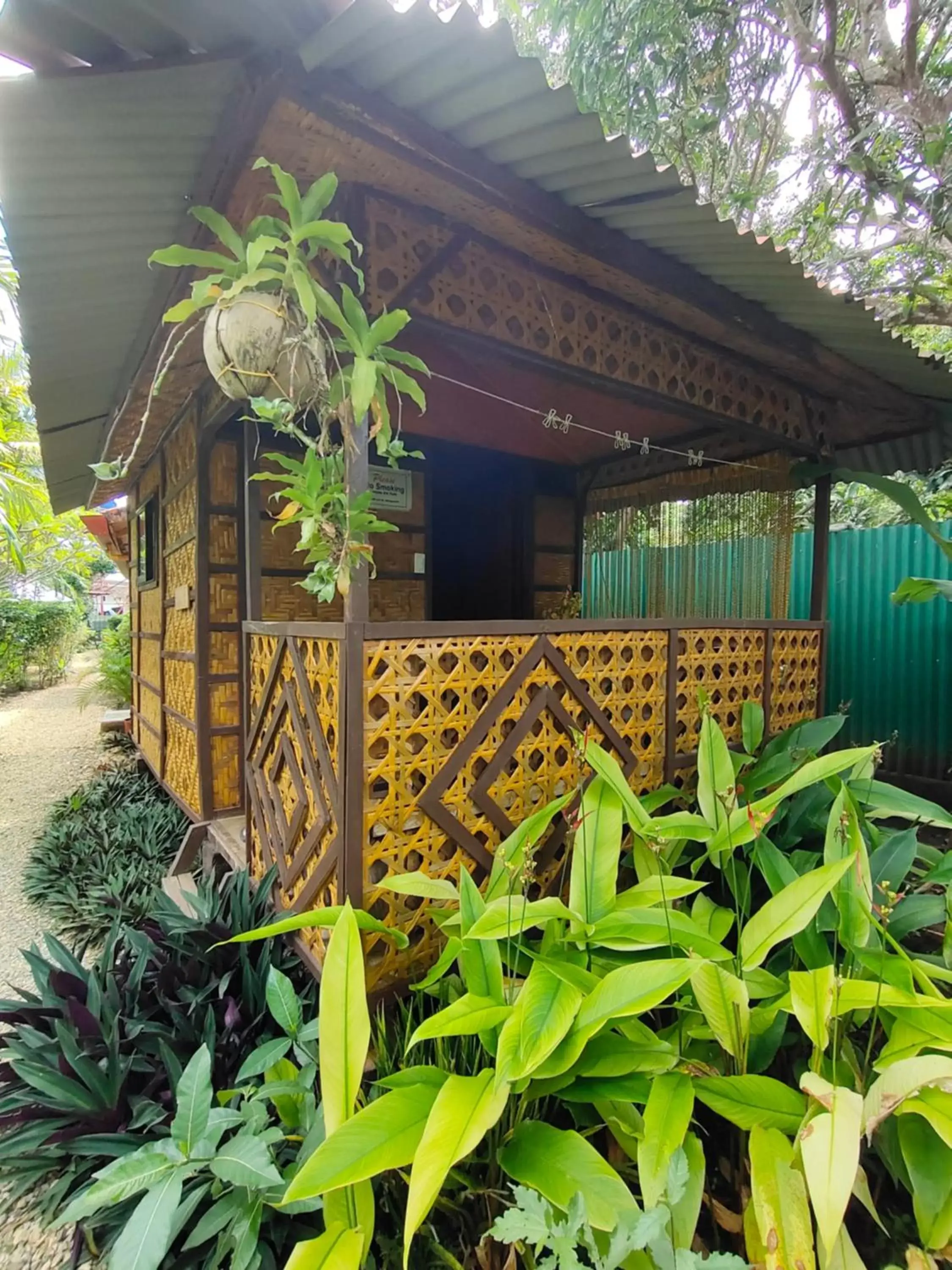 Bungalow Garden view in Adriana's Place Tropical Guesthouse Bungalow Garden view in Adriana's Place Tropical Guesthouse