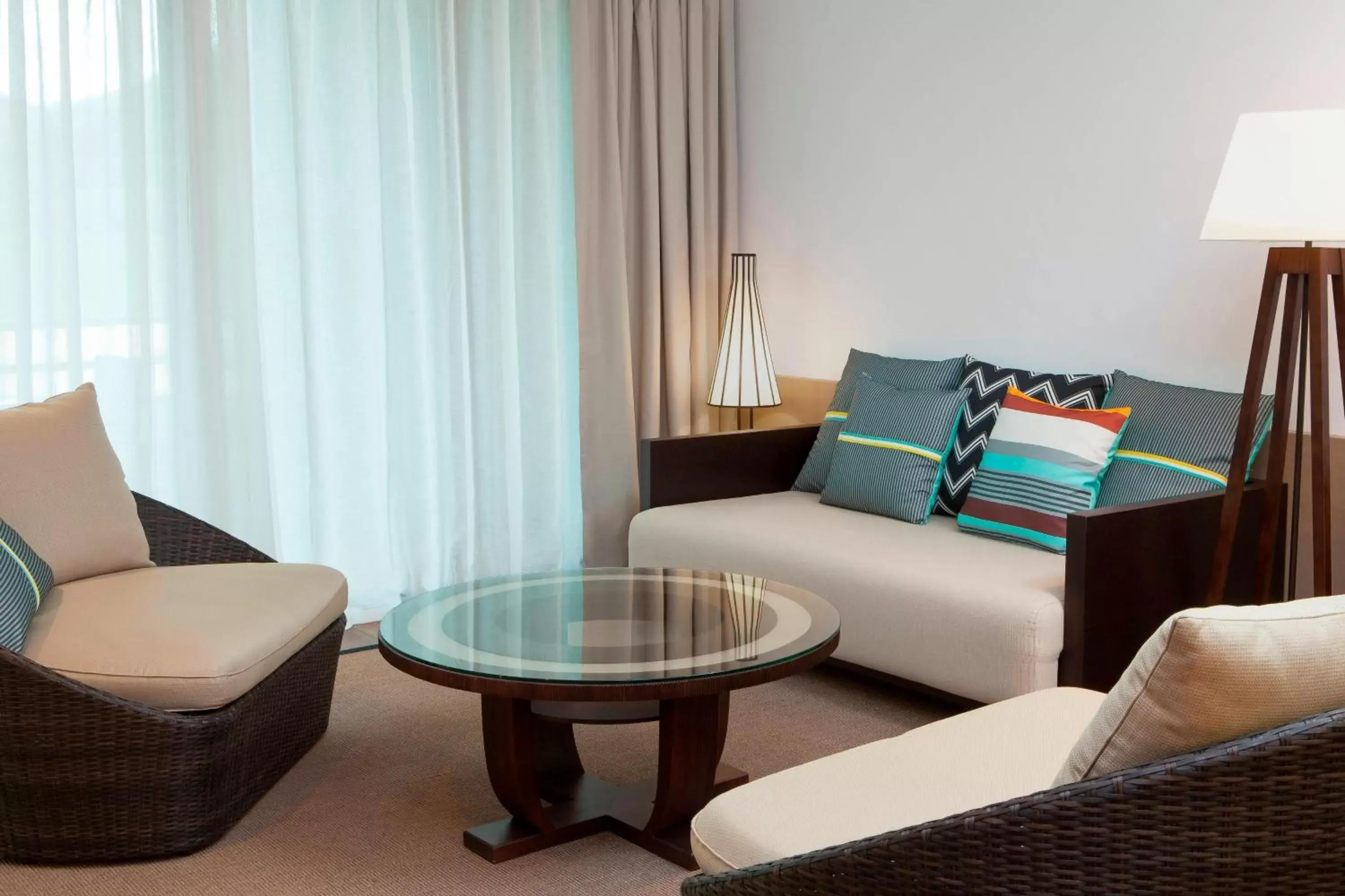 2 Bedroom Suite, 1 King, 2 Twins, Garden View, Balcony in Sheraton New Caledonia Deva Spa & Golf Resort 2 Bedroom Suite, 1 King, 2 Twins, Garden View, Balcony in Sheraton New Caledonia Deva Spa & Golf Resort