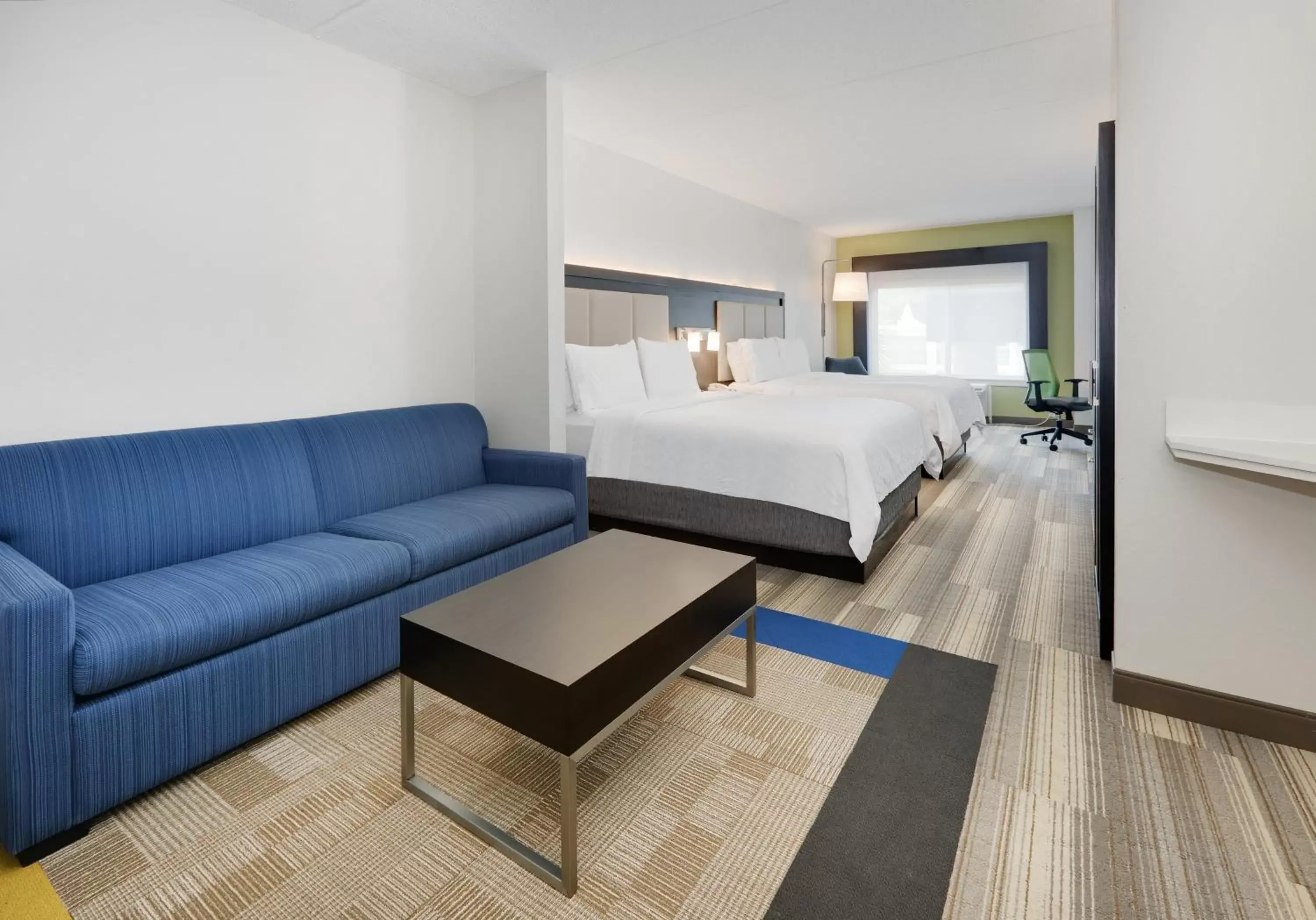 Queen Suite with Two Queen Beds and Additional Living Area in Holiday Inn Express Hotel & Suites Dublin by IHG Queen Suite with Two Queen Beds and Additional Living Area in Holiday Inn Express Hotel & Suites Dublin by IHG
