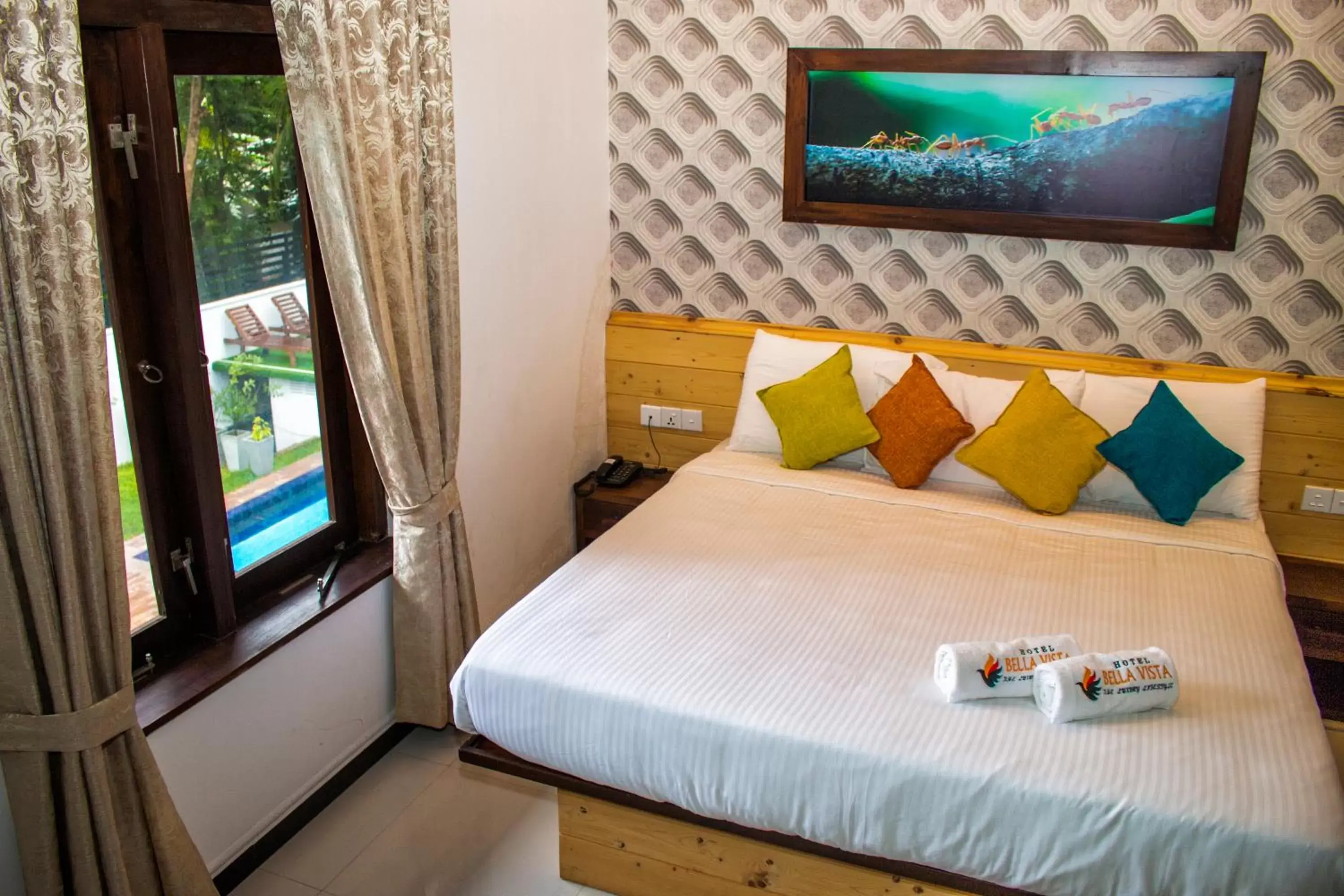 King Suite with Pool View in Hotel Bella Vista King Suite with Pool View in Hotel Bella Vista