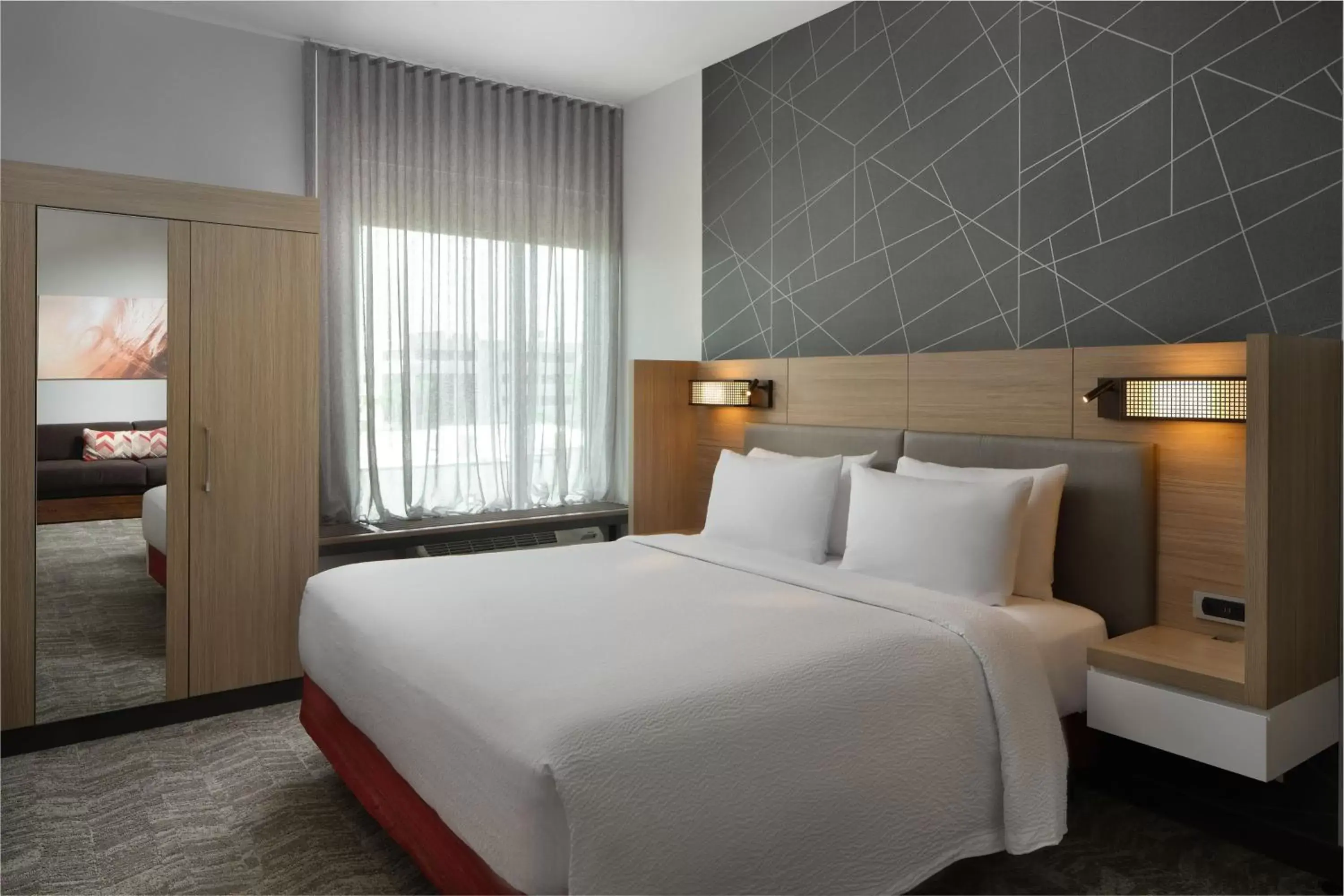 King Suite with Sofa Bed in SpringHill Suites by Marriott Jacksonville Baymeadows King Suite with Sofa Bed in SpringHill Suites by Marriott Jacksonville Baymeadows