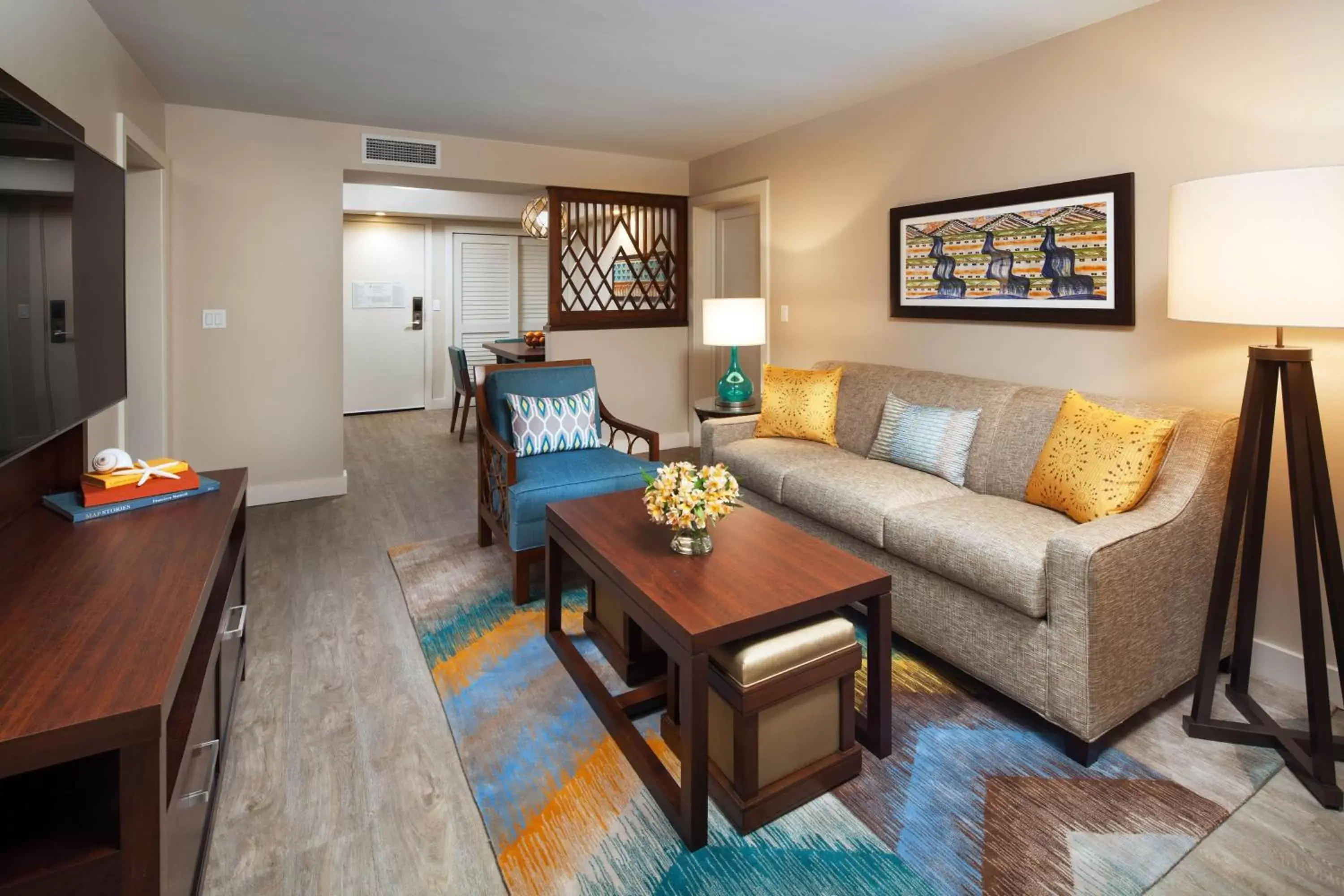 Two-Bedroom Villa with Balcony and Garden View 2 in Sheraton Kauai Resort Villas Two-Bedroom Villa with Balcony and Garden View 2 in Sheraton Kauai Resort Villas