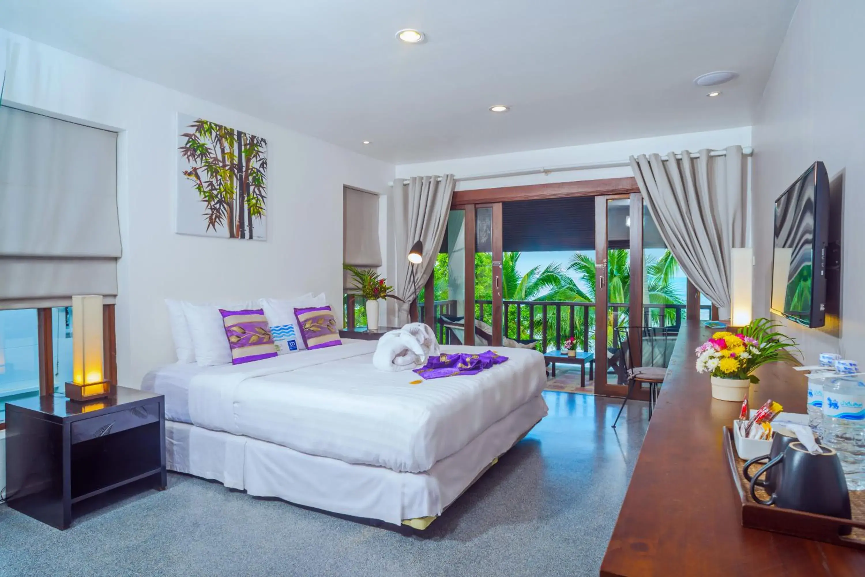 Double Room with Sea View in Baan Bophut Beach Hotel Samui - SHA Extra Plus Double Room with Sea View in Baan Bophut Beach Hotel Samui - SHA Extra Plus