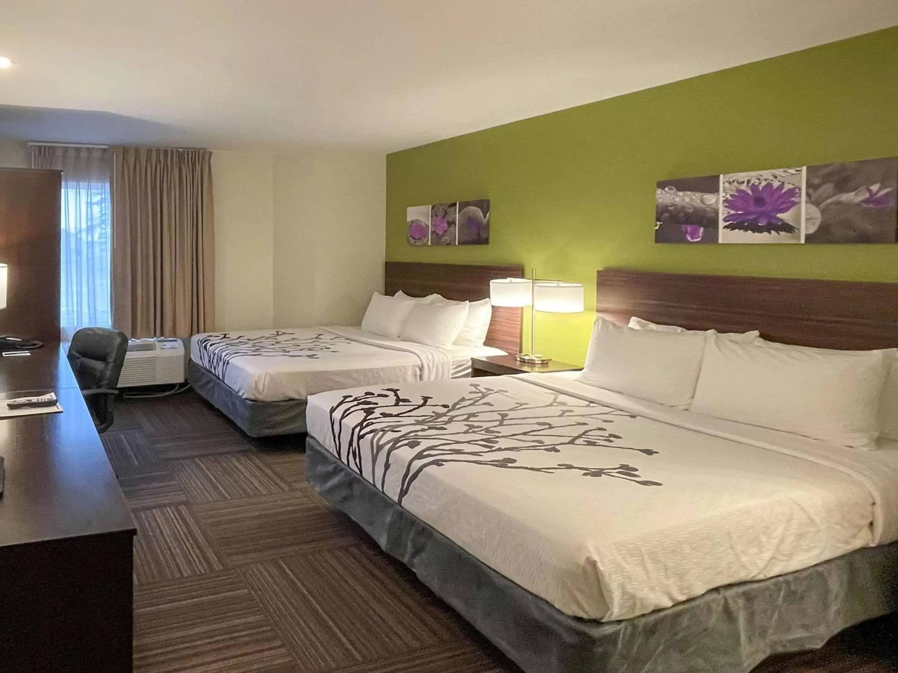 Queen Room with Two Queen Beds - Non-Smoking in Sleep Inn Queen Room with Two Queen Beds - Non-Smoking in Sleep Inn