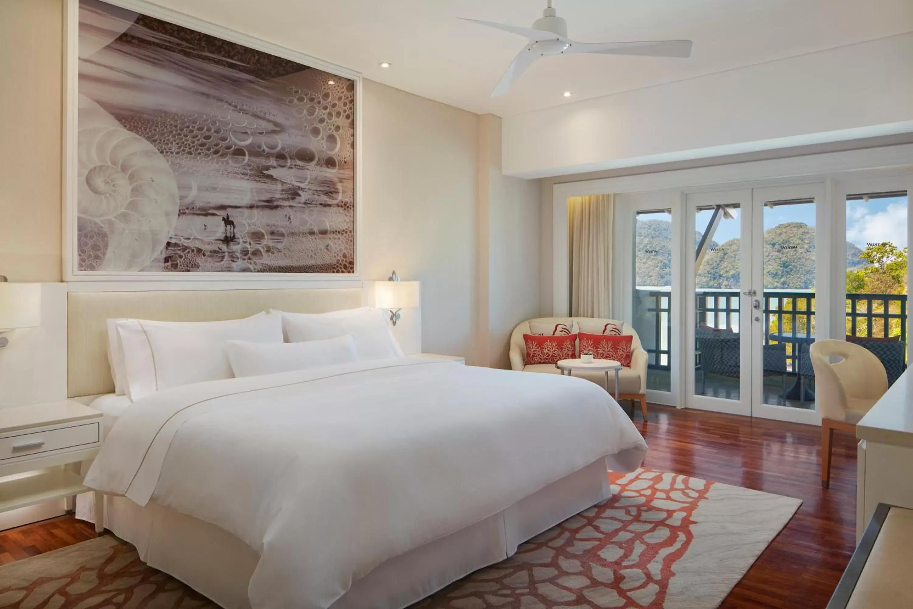 King Room with Partial Ocean View in The Westin Langkawi Resort & Spa King Room with Partial Ocean View in The Westin Langkawi Resort & Spa