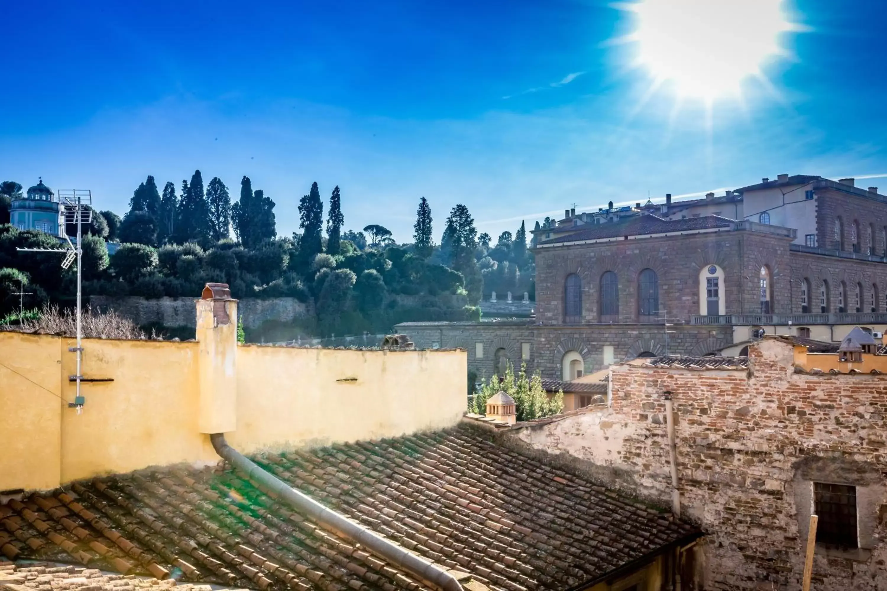 Double Room with Garden View in Hotel La Scaletta al Ponte Vecchio Double Room with Garden View in Hotel La Scaletta al Ponte Vecchio