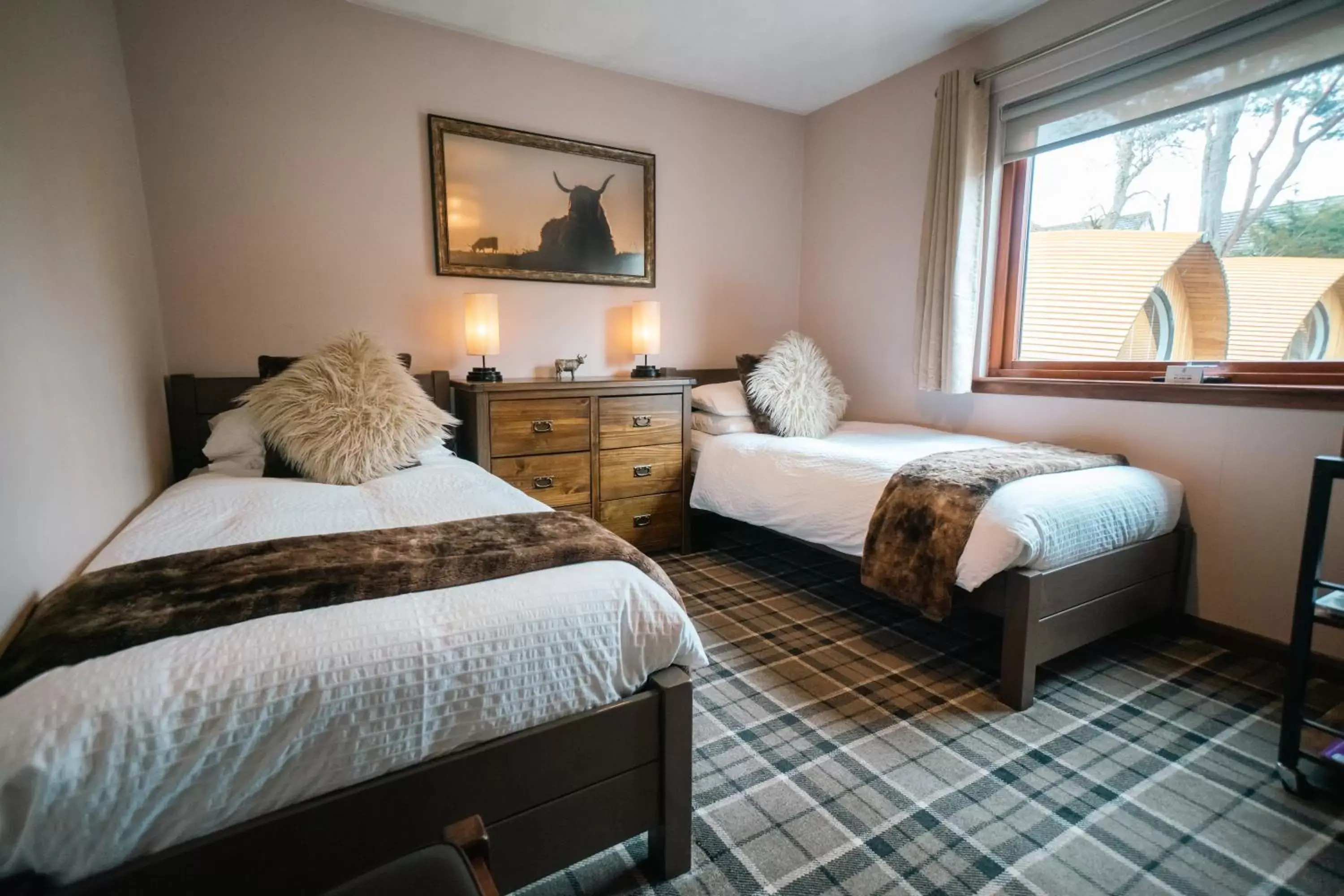 Guest house Twin Room - single occupancy in Eriskay B&B and Aviemore Glamping Guest house Twin Room - single occupancy in Eriskay B&B and Aviemore Glamping