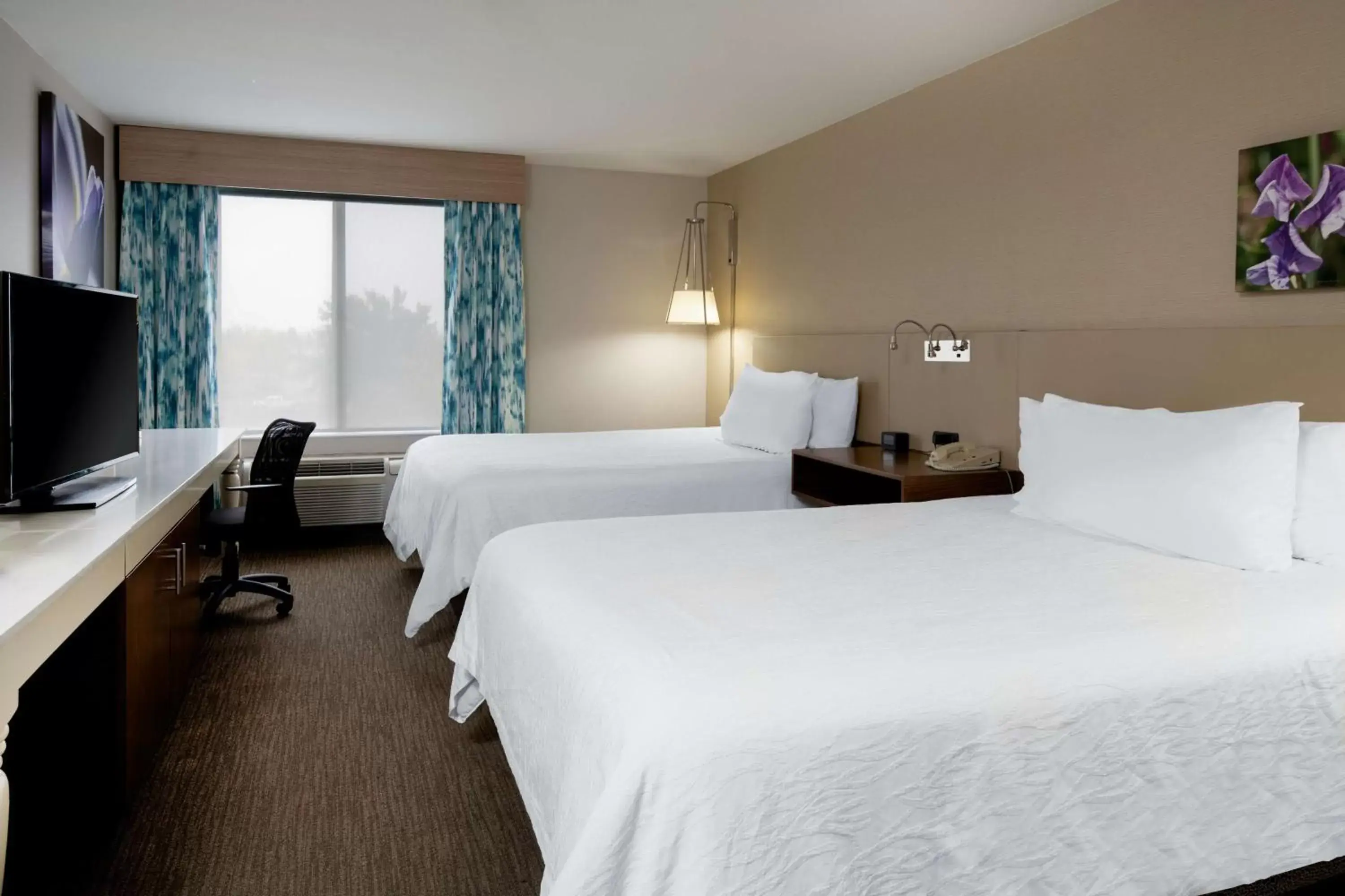 Queen Room with Two Queen Beds in Hilton Garden Inn Folsom Queen Room with Two Queen Beds in Hilton Garden Inn Folsom