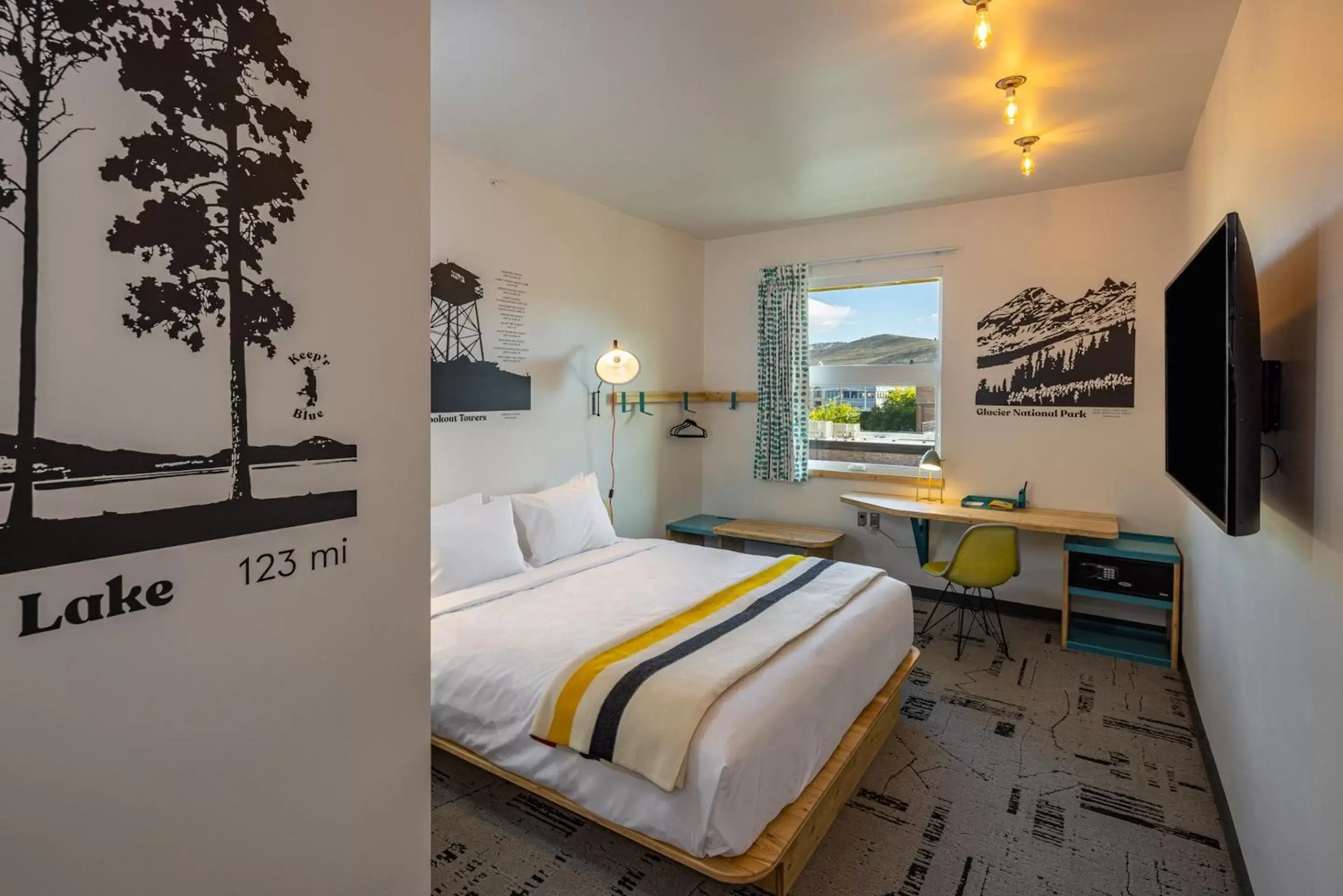 King Room in The Wren King Room in The Wren