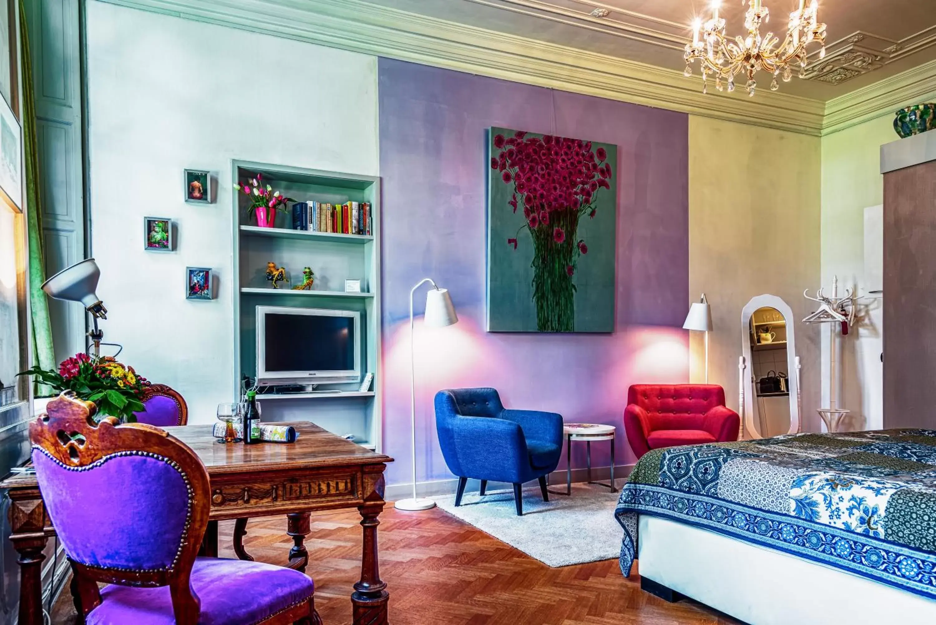 Modern Room with Garden View in B&B Het Hart van Haarlem Modern Room with Garden View in B&B Het Hart van Haarlem