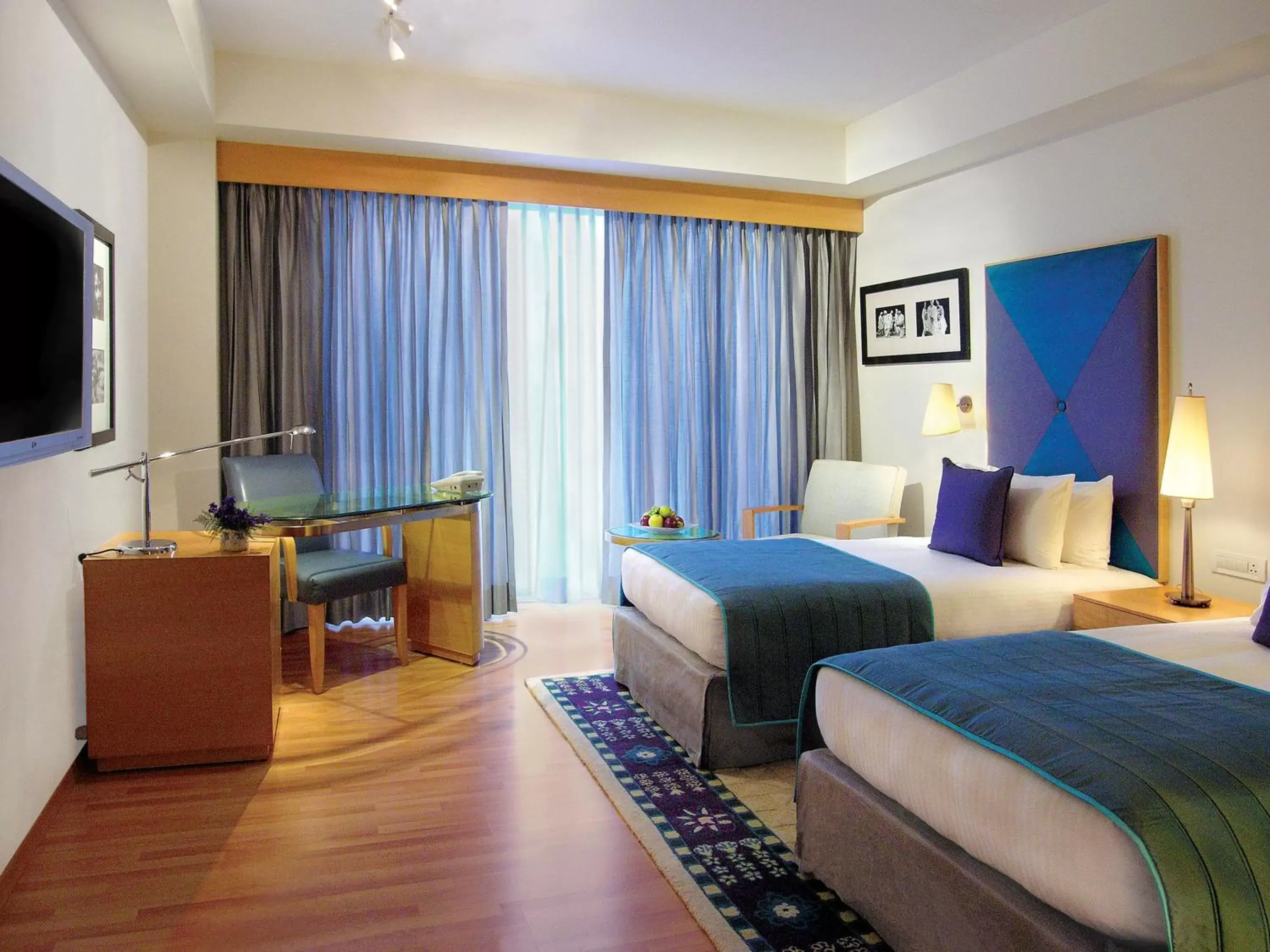 Deluxe Room Garden View Twin Bed in Taj Chandigarh Deluxe Room Garden View Twin Bed in Taj Chandigarh