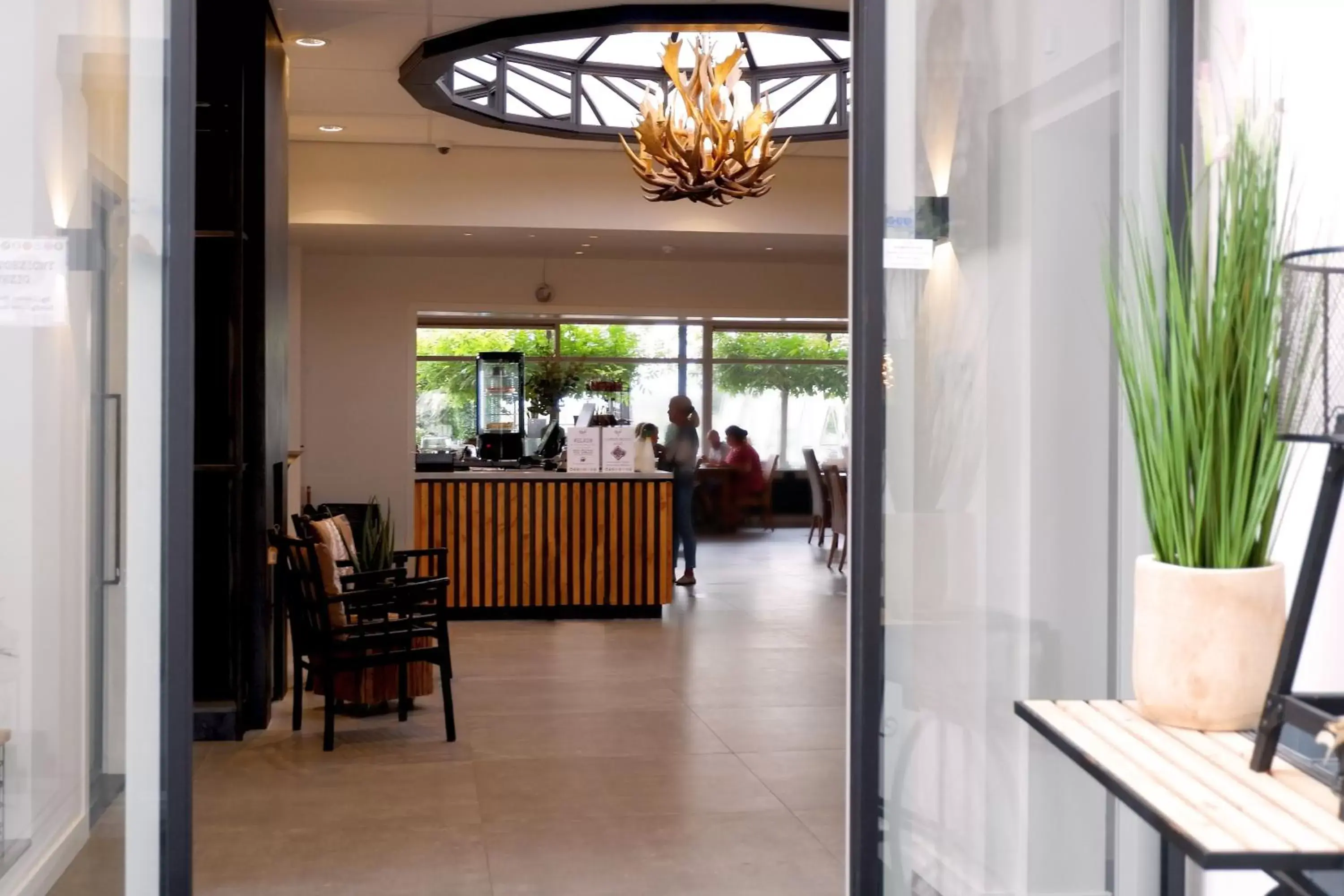 Lobby or reception in Hajé Hotel Joure Lobby or reception in Hajé Hotel Joure