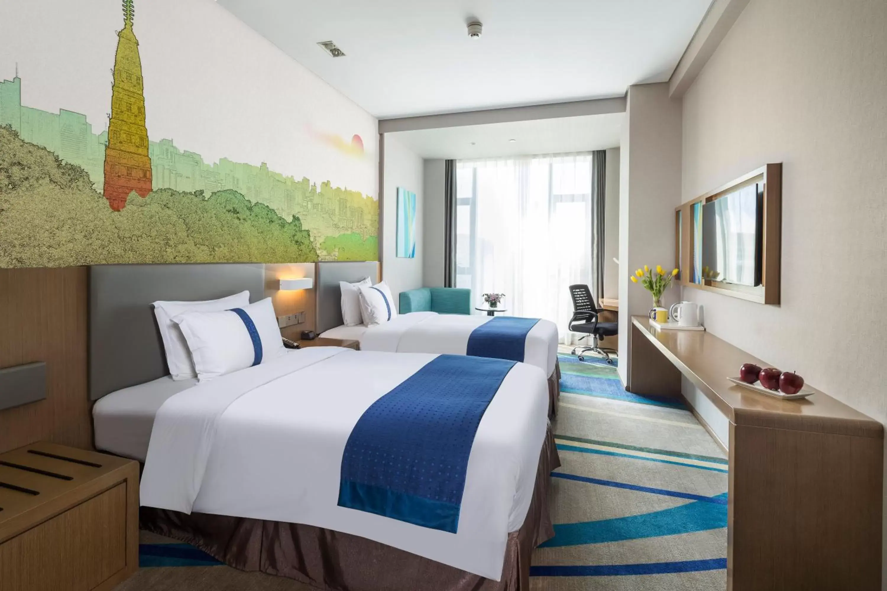 Standard Twin Room in Holiday Inn Express Hangzhou East Station by IHG Standard Twin Room in Holiday Inn Express Hangzhou East Station by IHG