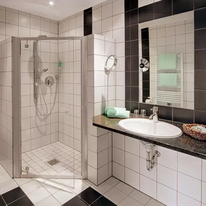 Business Double Room - single occupancy in Romantik Hotel Ahrenberg Business Double Room - single occupancy in Romantik Hotel Ahrenberg