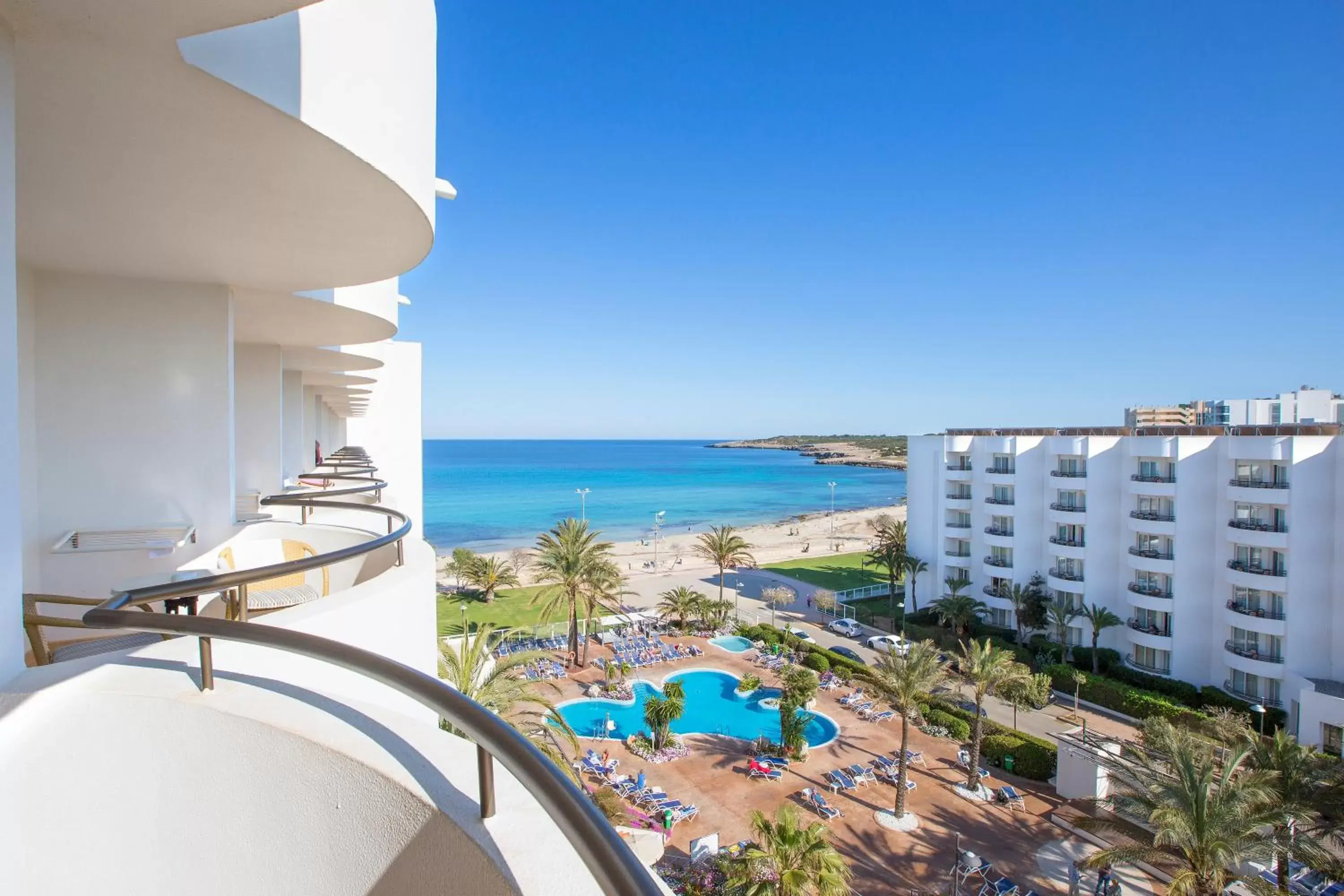 Double Room with Pool View in Hipotels Hipocampo Playa Double Room with Pool View in Hipotels Hipocampo Playa