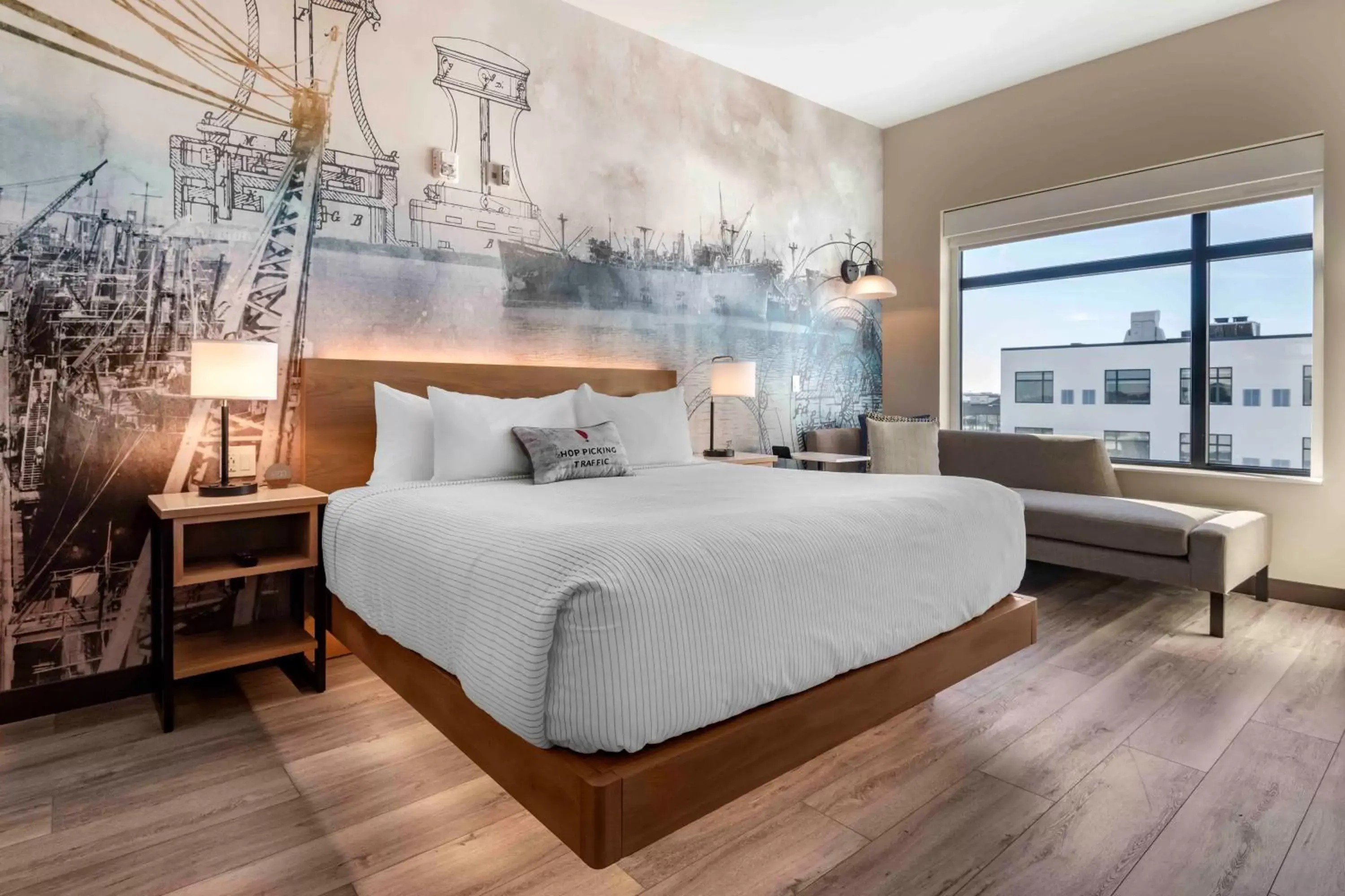 Standard King Room - Non Smoking in Cambria Hotel Portland Downtown Old Port Standard King Room - Non Smoking in Cambria Hotel Portland Downtown Old Port