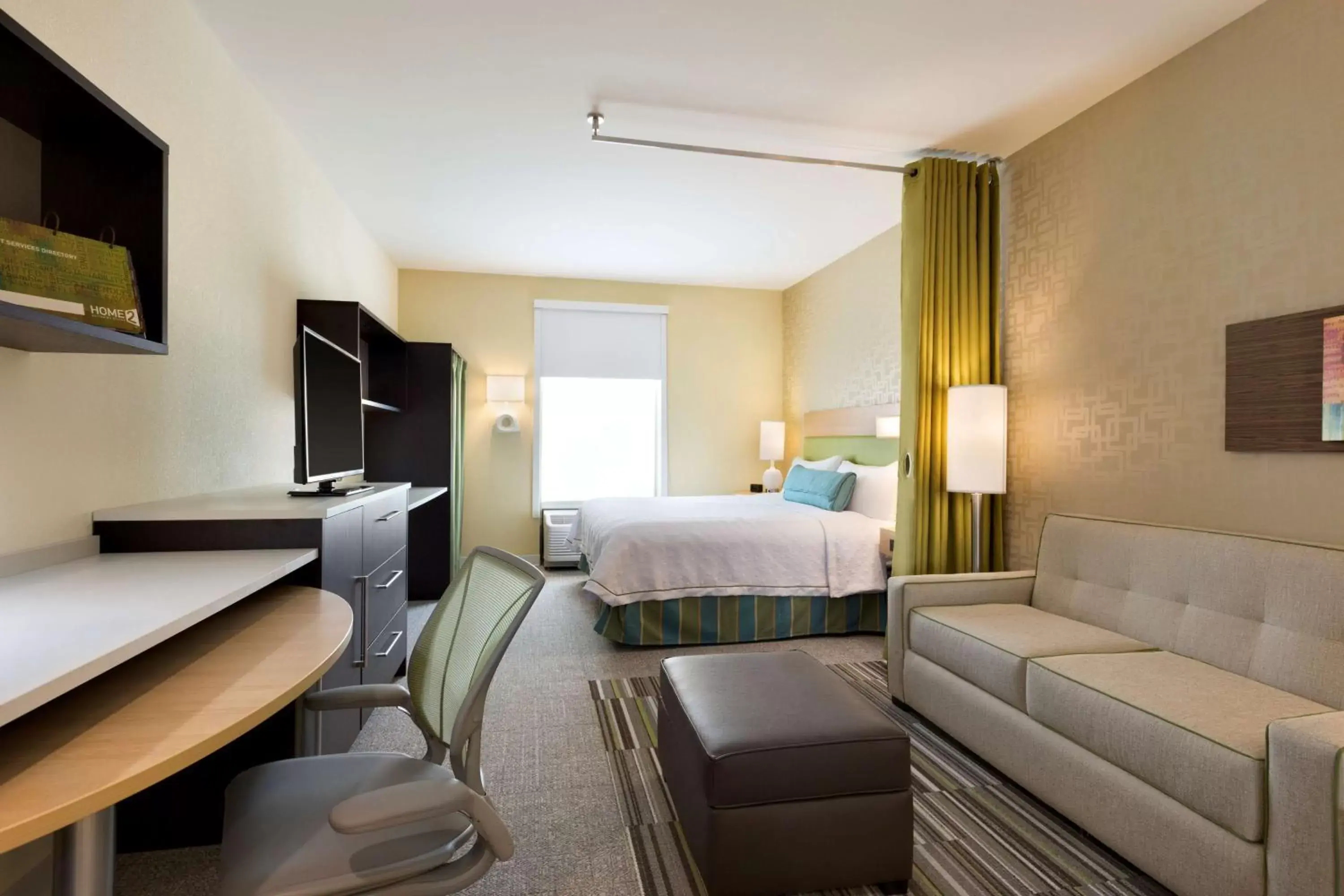 King Suite - Non-Smoking in Home2 Suites by Hilton Cincinnati Liberty Township King Suite - Non-Smoking in Home2 Suites by Hilton Cincinnati Liberty Township