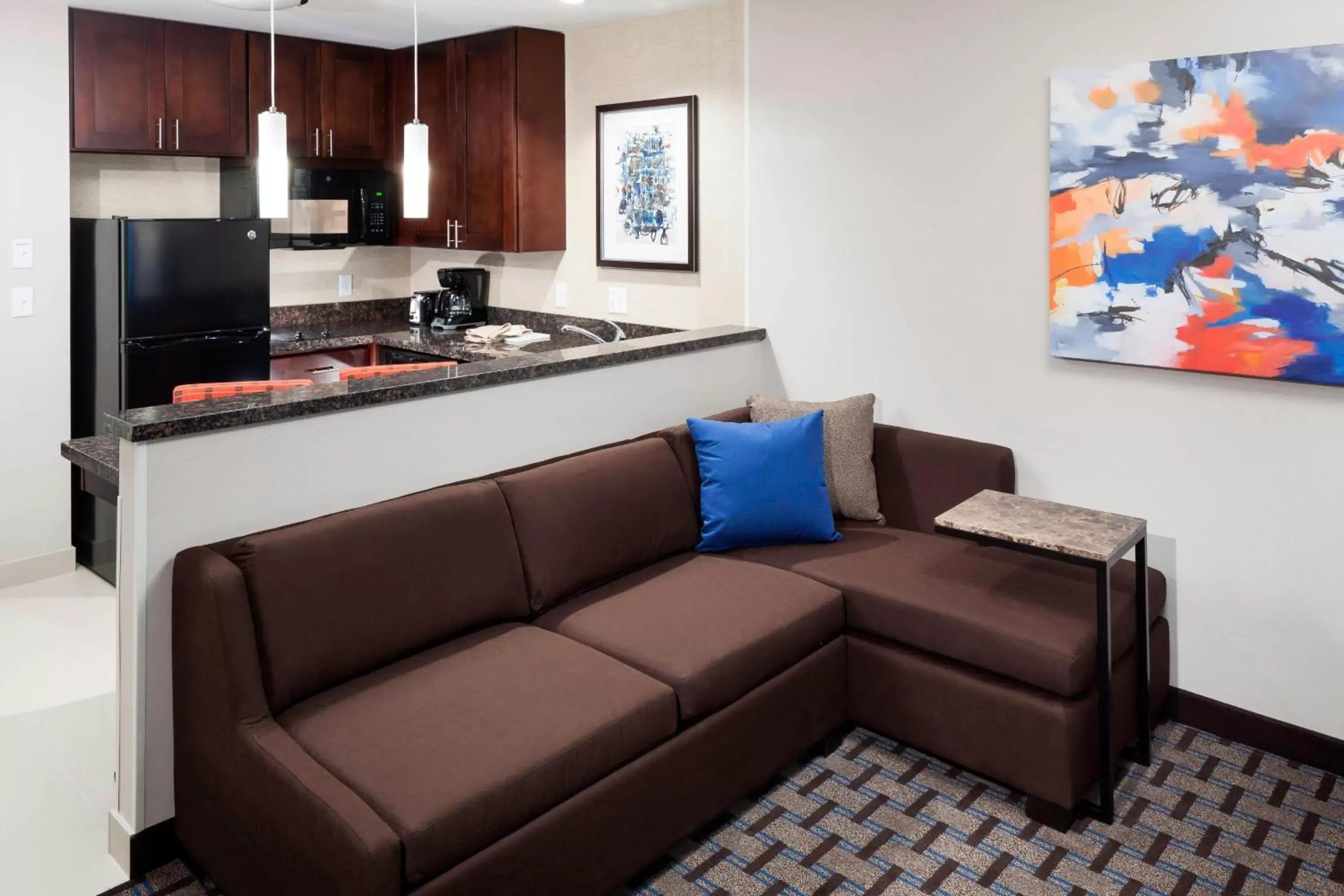King Studio Suite with Sofa Bed and Adapted Tub - Mobility Accessible in Residence Inn by Marriott Dallas Plano/Richardson King Studio Suite with Sofa Bed and Adapted Tub - Mobility Accessible in Residence Inn by Marriott Dallas Plano/Richardson